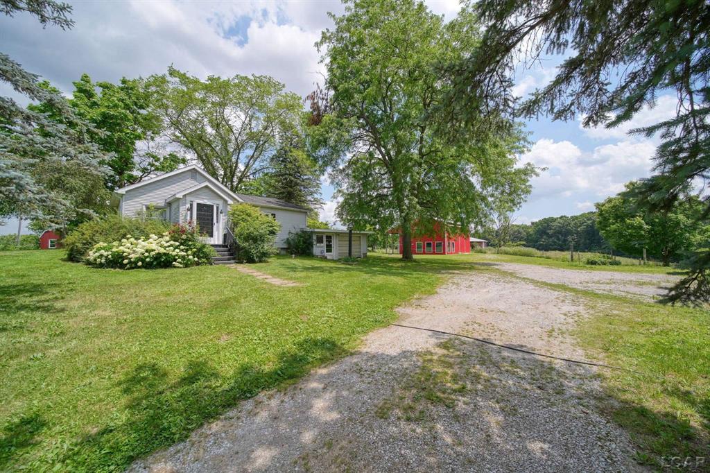 This beautiful farm home is ready for the next farmer to move in and get to work! The land is organic (although not certified), as no chemicals or fertilizers have been applied to this land in over 50 years of ownership. There are multiple outbuildings and barns to support a variety of farming operations. Previous farm operations included self-sustainable a breeding/calving herd of ~15 head and 250-300 laying hens, plus field production. The south side pasture is completely fenced in for seasonal grazing. A piece of history also sits amongst these acres as the original Indian Sauk Trail runs through the property. Michigan Ave splits the property evenly, with a creek & pond on the North side. This property is close to everything yet still secluded and private.  Just a few minutes commute to Clinton, Tecumseh and even Saline. Only 20 mins to Ann Arbor or Adrian makes for easy shopping. Lets talk about the school district! Clinton schools ranks as one of the tops for academics and sports and boasts new updated facilities. There's an abundance of wildlife and mature bucks harvested every year. If you're looking for country living close to the city, this is an absolute must see! New roof on attached garage 6/25 install.  Freshly painted inside and new flooring installed 6/25.