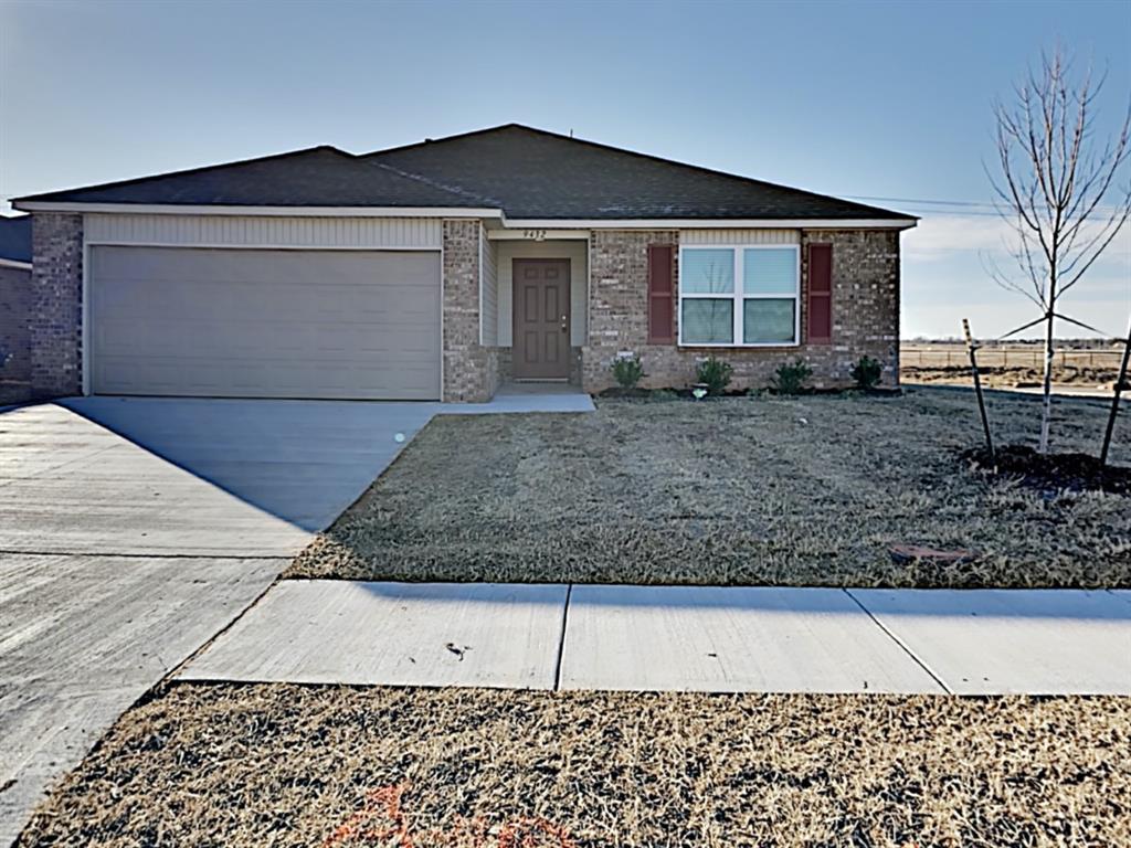 Welcome to this very nice, spacious 3-bedroom, 2-bathroom home located in Mustang, OK. As you step inside, you'll be greeted by beautiful wood look flooring that adds a touch of elegance to the space. The primary suite boasts an attached private bathroom and large walk-in closet, ample storage for all your belongings. The spacious kitchen features a large island, perfect for meal preparation and entertaining guests. With an open concept design, the home offers a seamless flow between the kitchen, dining area, and living room, creating a warm and inviting atmosphere. Whether you're hosting a dinner party or enjoying a quiet evening at home, this house provides the perfect setting. Schedule a showing today and experience the comfort and convenience this home has to offer. Pets case by case.Tenant is responsible for refrigerator, washer, and dryer.Gas range, microwave, and dishwasher are included.All residents are enrolled in the Resident Benefits Package (RBP) for $45.00/month which includes renters' insurance, credit building to help boost your credit score with timely rent payments, $1M Identity Protection, HVAC air filter delivery (for applicable properties), our best-in-class resident rewards program, and more! If you already have renter’s insurance, upon acceptance that it meets all lease requirements, the RBP would be $31.05/month. More details upon application.