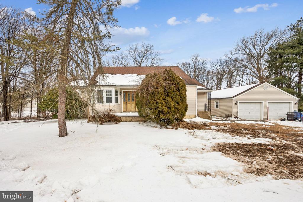 Attention investors and cash buyers! This Burlington 3 bedroom, 2 bath property sits on a large corner lot and offers outstanding value-add potential.Features include a walk-up attic with high ceilings—perfect for finishing into additional living space—plus a full basement for storage or future possibilities. Outside, you’ll find a detached 2-car garage, adding even more upsideBonus: the layout may also offer multi-generational (mother/daughter) potential depending on your renovation vision. Property is being sold strictly as-is. Buyer responsible for all inspections, certifications, and township requirements. Seller will make no repairs.