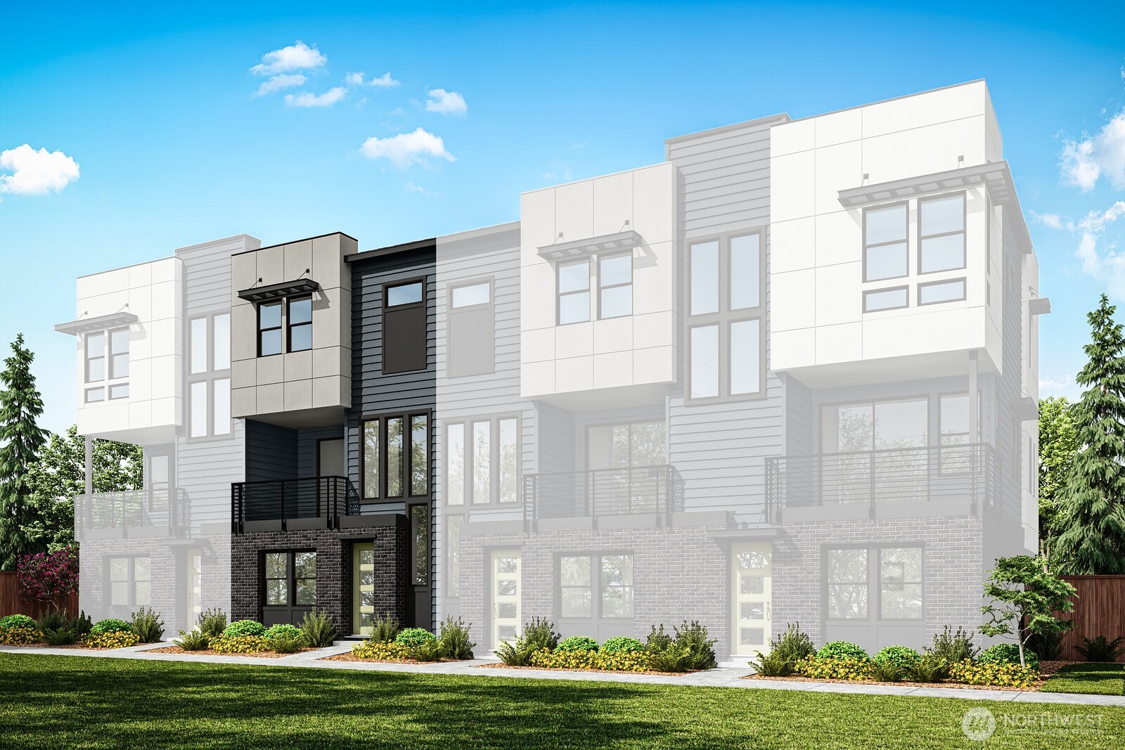 Welcome to Arborstone, a premier townhome community located in the vibrant heart of Bothell. Enjoy unbeatable access to shopping, dining, parks, and more. The expansive Plan 4 showcases an open and inviting layout with soaring 10-foot ceilings, and many windows, flooding the home with natural light. Step out onto your private deck off the main living area for a nice retreat. Chef’s kitchen with double stacked cabinets,  complements the thoughtful design throughout. With open floor plans, innovative home tech, and spacious two-car garages, Arborstone sets a new bar for modern townhome living. Highly rated Northshore schools. Make this fabulous community your next home. Broker must accompany buyer on first visit/ Site registration policy 4675