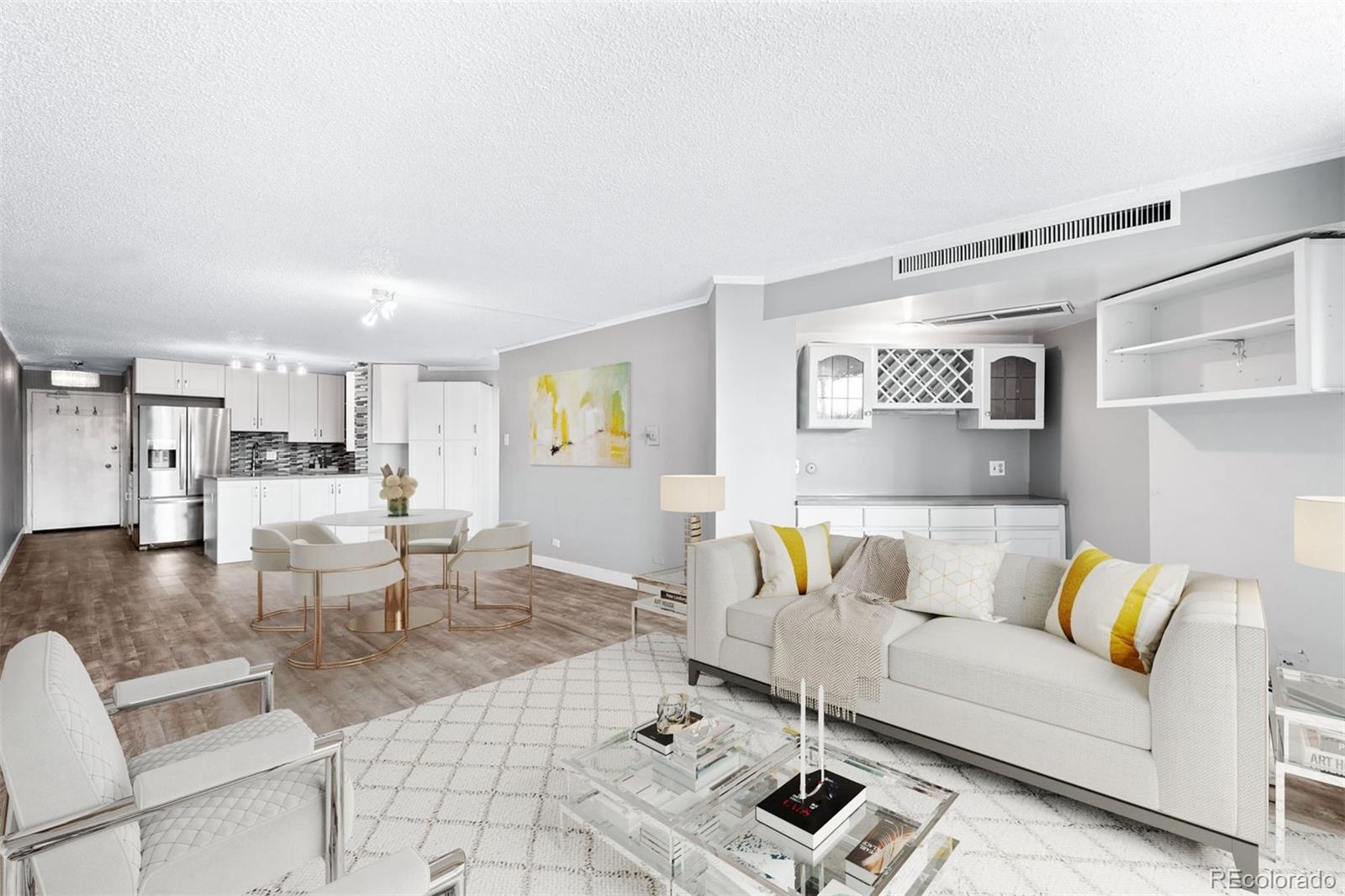 Spacious and updated 1-bedroom condo in the heart of Capitol Hill. This light-filled home features an open floor plan with a generous living area, dining space, and a large private balcony perfect for relaxing or entertaining. The oversized bedroom provides ample space and comfort, while the bathroom and kitchen offer both functionality and style. Residents enjoy a well-maintained building with top amenities including an outdoor pool, fitness center, and a rooftop event space with stunning city views. Just steps away from restaurants, shops, and parks, this condo offers the best of urban living. Please note: no pets allowed, only service animals permitted.