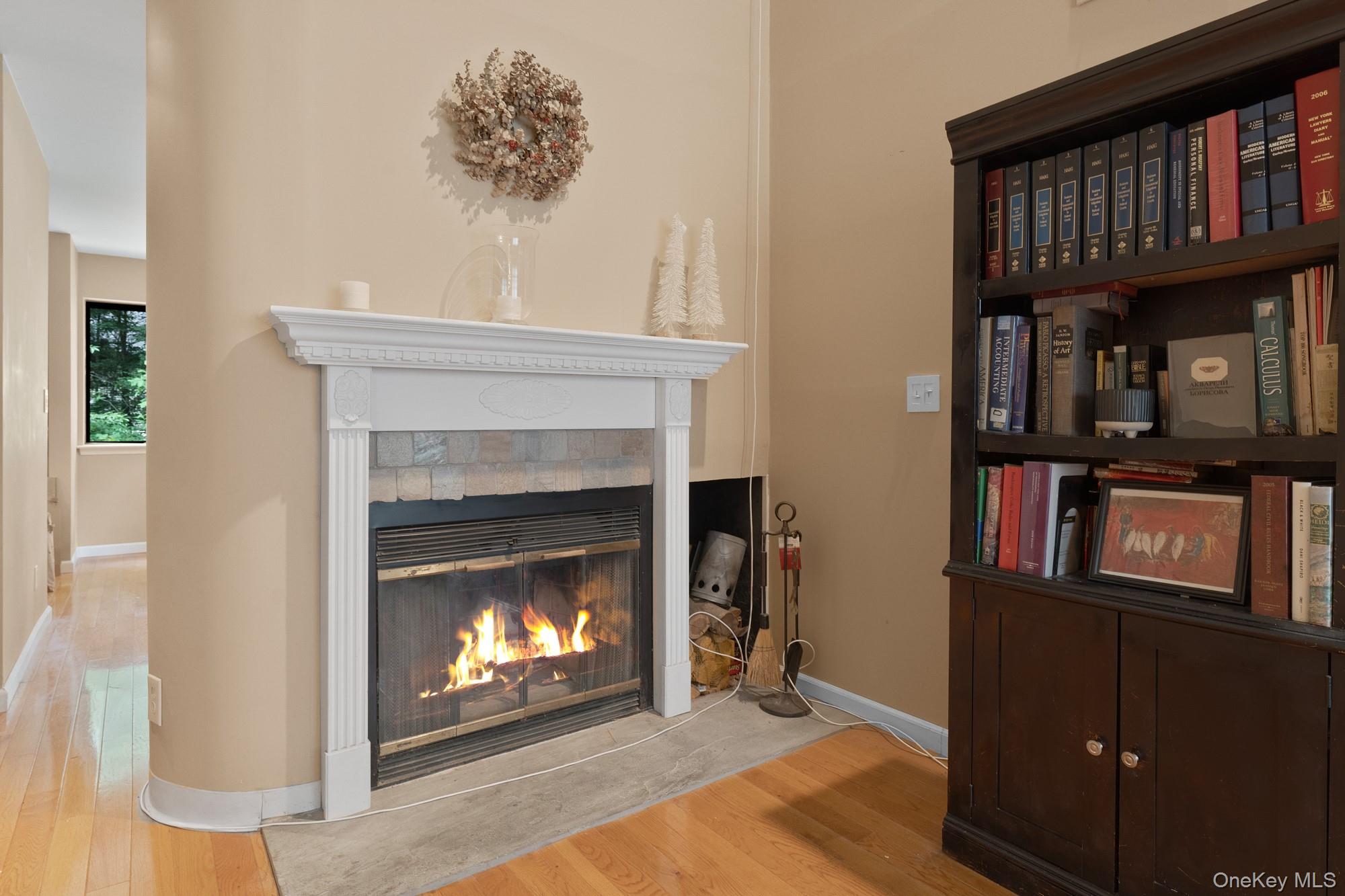 Discover effortless luxury in this beautifully updated South Salem condominium—a perfect fusion of modern convenience and residential warmth.Step into the welcoming living room where a charming fireplace sets the stage for intimate evenings or gracious entertaining. The thoughtfully designed layout features a generously proportioned bedroom and a versatile loft space that adapts to your lifestyle needs.The heart of the home showcases an updated kitchen with premium appliances, flowing seamlessly into a spacious dining area. Large windows frame serene backyard views, while sliding doors open to your private deck—an ideal extension for outdoor dining and relaxation.Exceptional Features:Family room with cozy fireplace for year-round comfortFormal dining room perfect for special occasionsA striking spiral staircase leads to the upper-level bonus space ideal as an office, den, or guest roomHardwood floors and soaring ceilings throughoutAbundant natural light creates an airy, open atmosphereModern Updates: Central air conditioning, updated bathroom fixtures, and new washer and dryer ensure move-in readiness.Resort-Style Amenities: The community offers dual swimming pools, tennis and basketball courts, tranquil pond views, and a children's play area.Prime Location: Minutes from the train station with convenient access to shopping, dining, and acclaimed schools.This exceptional residence represents the perfect balance of tranquil privacy and connected convenience. Schedule your private showing today.