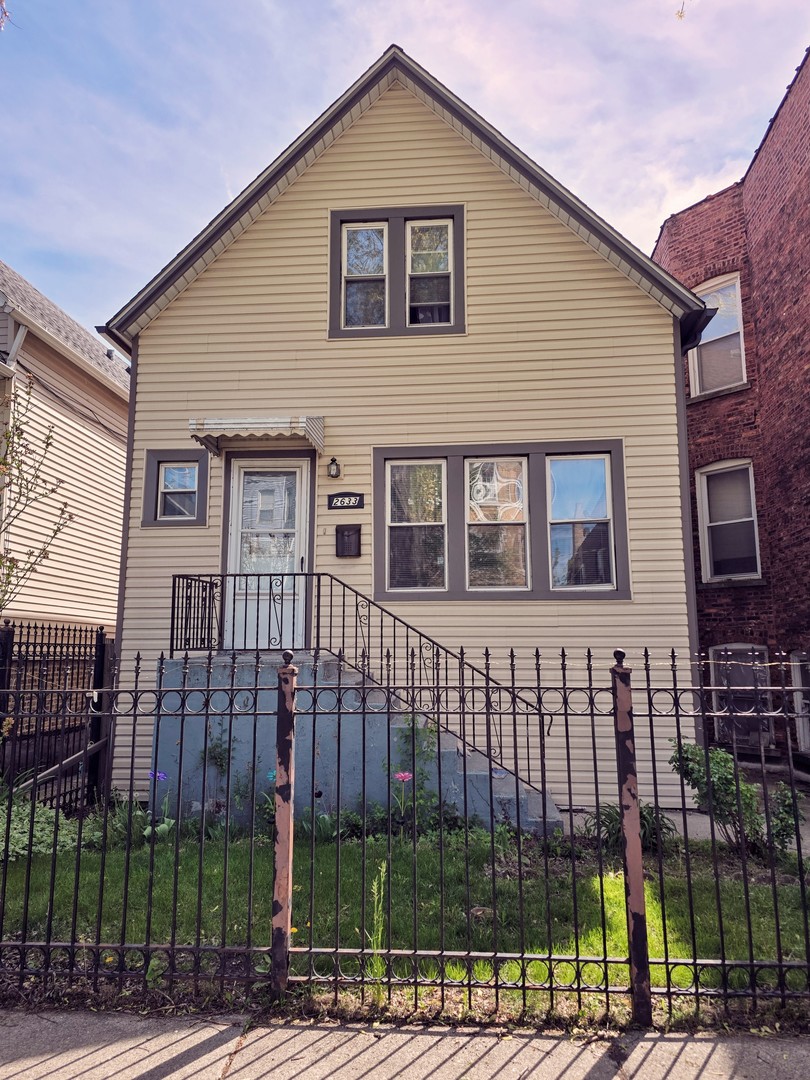 Charming Home Near Kosciuszko Park in Vibrant Logan Square.    First time on the market in over 40 years! This character-filled home is ideally located just steps from Kosciuszko Park, in the heart of rapidly growing Logan Square. While it could benefit from a little TLC, it already boasts several key updates-including a new roof and siding (2020), along with newer heating and cooling systems.    Beneath the carpet lie original hardwood floors, ready to be uncovered and restored. Enjoy a spacious backyard and a large deck-perfect for relaxing, gardening, or entertaining.    This is an estate sale and will be sold as-is, with no disclosures. A fantastic opportunity for buyers looking to bring their vision to life in a prime location.    Conveniently located just a few blocks from the Metra, 0.8 miles to the Blue Line, and with easy access to I-90/94. Shops, restaurants, and nightlife are all just steps away.    With a little cleanup and your personal touch, this home has the potential to truly shine!