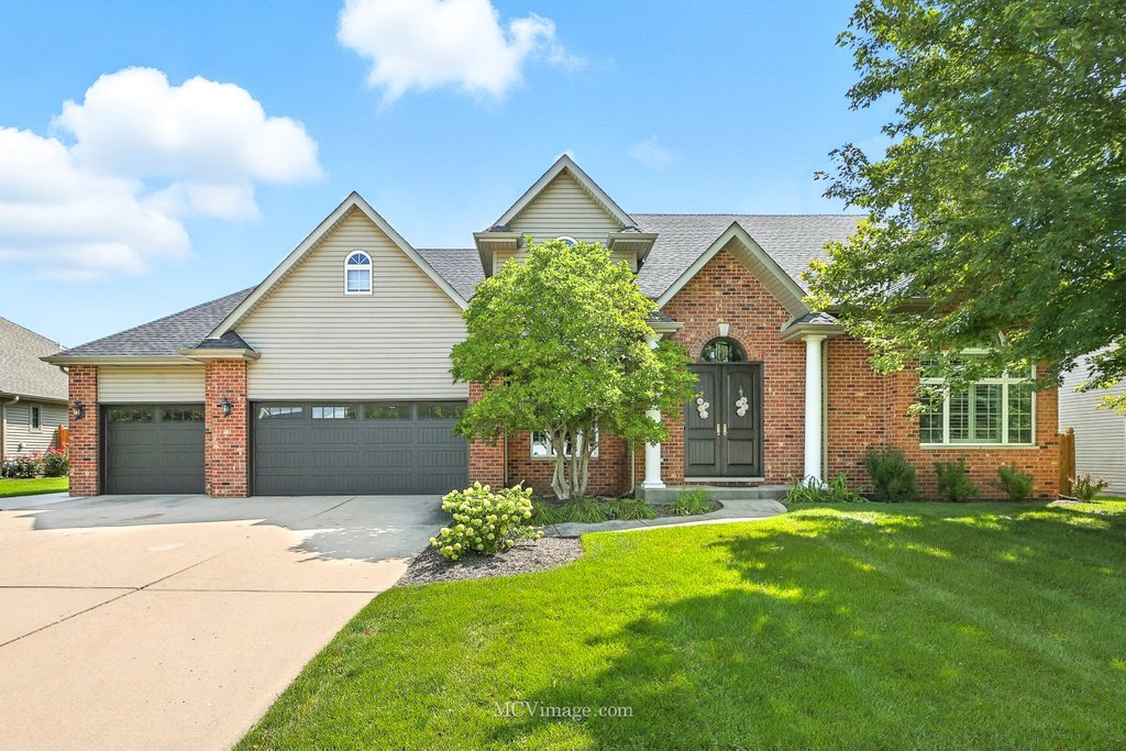Welcome to The Hunt Club in Shorewood!  This exquisite 4-bedroom, 2.1-bath home is brimming with luxurious upgrades, elegant finishes, and thoughtful details that make it truly stand out. From the moment you step inside, you'll be greeted by soaring volume ceilings, gleaming hardwood floors, and rich Bali custom shutters that bathe the main level in warmth and style.    The inviting family room is a showpiece with its striking tiled fireplace, anchored by a one-of-a-kind Casablanca Candelier light fixture that adds drama and sophistication. A spacious, sun-filled formal dining room offers the perfect setting for holidays, dinner parties, or intimate gatherings.    At the heart of the home lies the expansive chef's kitchen, boasting a generous eat-in area, oversized breakfast bar, sleek stainless-steel appliances, abundant cabinetry, and a pantry with dual doors that opens to the sprawling, private backyard retreat!     Upstairs, the massive primary suite feels like a true sanctuary, featuring an impressive walk-in closet, beautifully designed tray ceiling and a luxurious bathroom with ample space for pampering and relaxation. Three additional generously sized bedrooms-including one with its own walk-in closet, custom ceiling fans and plush newer carpeting-provide comfort and versatility. (All closets have organizers) The convenient second-level laundry room adds a touch of practicality.     Step outside and discover your very own backyard oasis. Two redesigned patios (2023)-one covered for shade and one with a charming pergola for lounging-create endless options for outdoor living. The lush yard is enclosed by a 6-foot cedar privacy fence (2022), offering peace, security, and seclusion.    Additional highlights include a finished basement that serves as a versatile second family room, complete with a spacious utility area, abundant storage, and a sump pump with battery backup for added peace of mind. Recent major updates, including a new roof, skylight, gutters, garage door, and front entry door (2023), ensure worry-free living for years to come.    A sprawling 3-car garage rounds out this exceptional residence, perfectly situated in the highly desirable Hunt Club community-an area known for its welcoming atmosphere, picturesque surroundings, and convenient location, easy access to major highways, shopping, restaurants, playgrounds, Cene Four Seasons Park PLUS Highly Acclaimed Minooka School District, Walnut Trails elementary, Minooka Jr. High and Minooka Community High Schools.