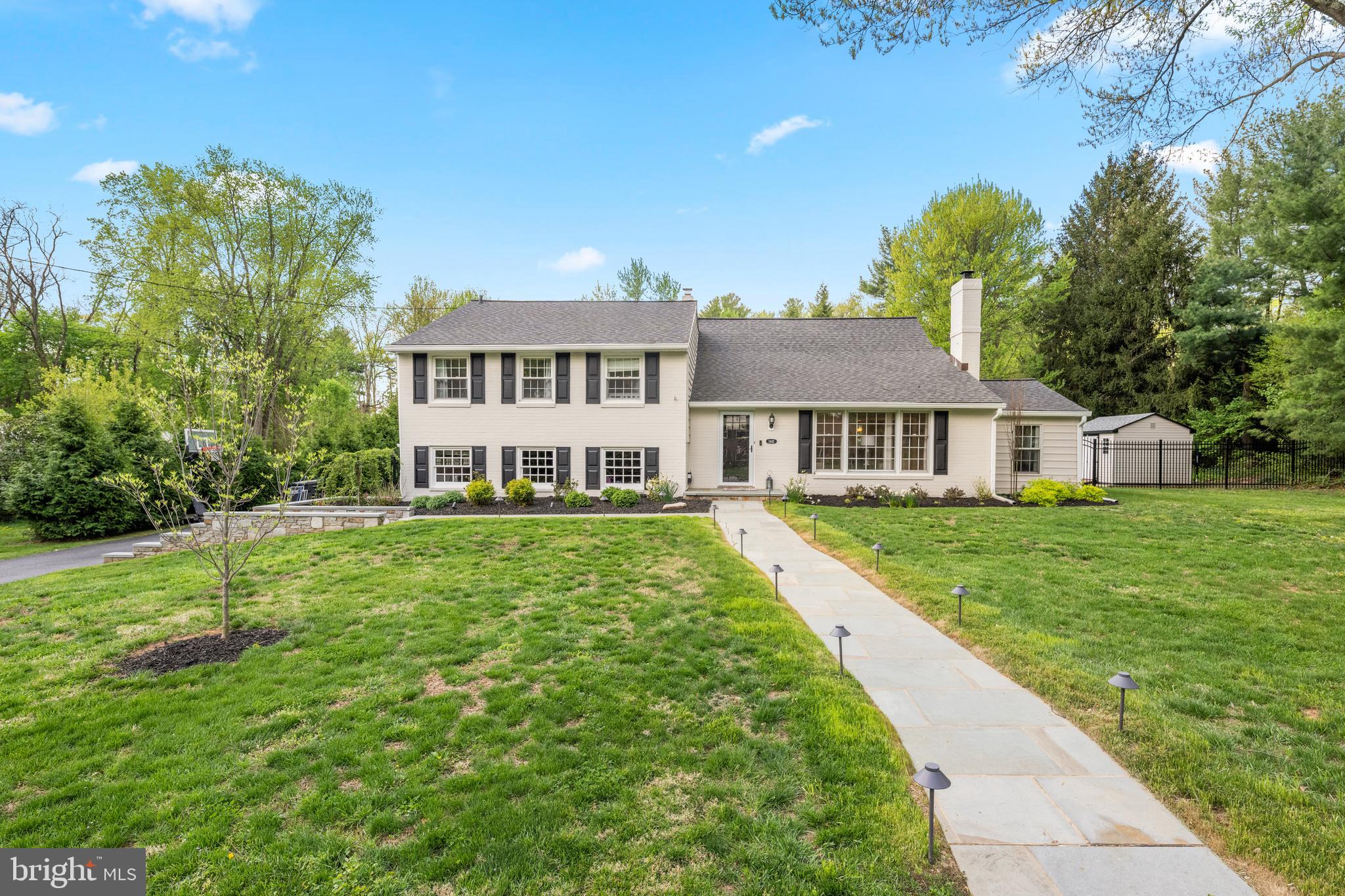 Welcome home to this immaculate 4–5 bedroom Colonial split in a peaceful cul de sac street. This beautifully maintained home blends open, light filled living spaces with thoughtful updates and classic charm. The minute you walk in the front door sunlight fills the entire 1st floor and greets you with warmth.  This level has a stunning gourmet kitchen state of the art appliances, granite counters, island, double oven — opens to a bright cathedral ceiling room with windows overlooking a beautiful backyard. There is a formal living room with fireplace and large front windows as well as a separate formal dining room. This level is complete with extra space for an office, gym, playroom or whatever your needs may be. There are hardwood floors throughout the main living area.  The 2nd level has a primary suite with a beautiful updated en suite bathroom and closet space.  There are also two generously sized bedrooms on this level with another updated full bathroom. The third level has an additional bedroom that overlooks the beautiful flat backyard, the additional room on this level could be a 5th bedroom.  There is a family/entertainment room on the lower level with powder room, laundry and direct access to the attached 2 car garage.  There is an expansive backyard that you can step on from a beautiful patio wonderful entertaining space. Every sitting room window overlooks the private outdoor space!  New roof and HVAC system. This home is located in the award winning T/E school district and an easy walk to Valley Forge Elementary and Middle Schools.  This is a must see, a one of a kind that offers privacy, space and superb location! SHOWINGS BEGIN ON THURSDAY APRIL 23rd, make your appointment today!
