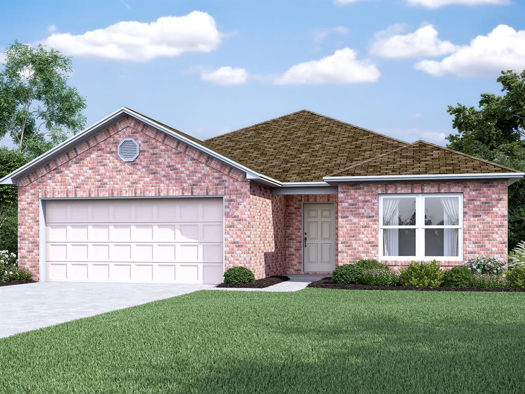 The ROSELYN floor plan is a single-story home that features three bedrooms near the front off the entry. An open-concept floorplan combining the kitchen, living and dining areas makes it easy to entertain and relax throughout the week. Nestled into a private rear corner is the luxurious owner’s suite, complete with a full bathroom and walk-in closet. Prices, dimensions and features may vary and are subject to change. Photos are for illustrative purposes only. Home is currently under construction with anticipated completion in August.