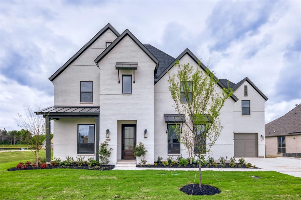 This fantastic home is designed with 5 bedrooms, 5 full baths and 2 powder baths, study, media room, oversized outdoor living and a 3-car split garage. Upon entering the large 2-story foyer, you will immediately notice sightlines directly to the back of the home. On your left is a secluded study and a private secondary bedroom with full-size bath and walk-in closet. The spacious family room is bathed in light from the soaring ceilings with high windows. The chef's kitchen is complete with large island and ample counter space including a large walk-in pantry. The main bedroom is ideally situated at the back of the home for maximum privacy and features an amazing en-suite bathroom complete with dual sinks, soaking tub and amazing oversized closet with access directly to the utility room. On the second floor you will find a spacious media room and three secondary bedrooms with walk-in closets, one with a full-size bath. A plan designed to truly fit all your families needs!