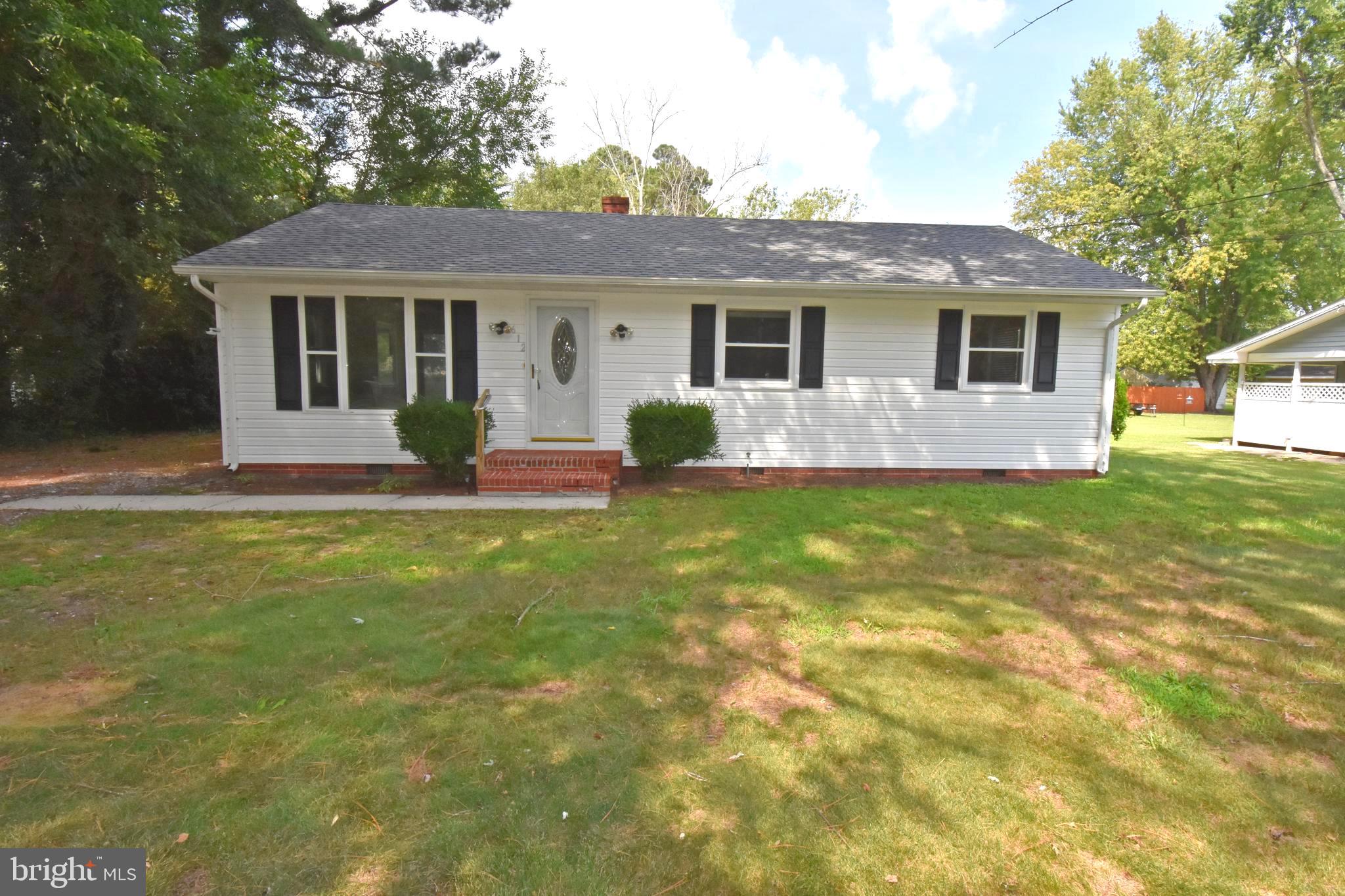 Recently Updated!!!!   Located in a convenient Salisbury location, this 3-bedroom ranch-style home offers comfortable, single-level living. The home has some great features including, a new architectural roof, waterproof  plank flooring, new paint throughout the home and new stainless steel appliances.  The home features a sliding glass door leading to a deck, perfect for enjoying outdoor space or entertaining. A dedicated mudroom adds practicality and includes a stackable washer and dryer, keeping laundry neatly tucked away while maximizing interior space. Situated on city water and sewer, this property offers the benefit of modern utilities with County taxes only.   With its convenient location close to shopping, dining, and local amenities, this home presents an excellent opportunity for homeowners or investors alike. Don’t miss your chance to own this well-located Salisbury property—schedule your showing today.