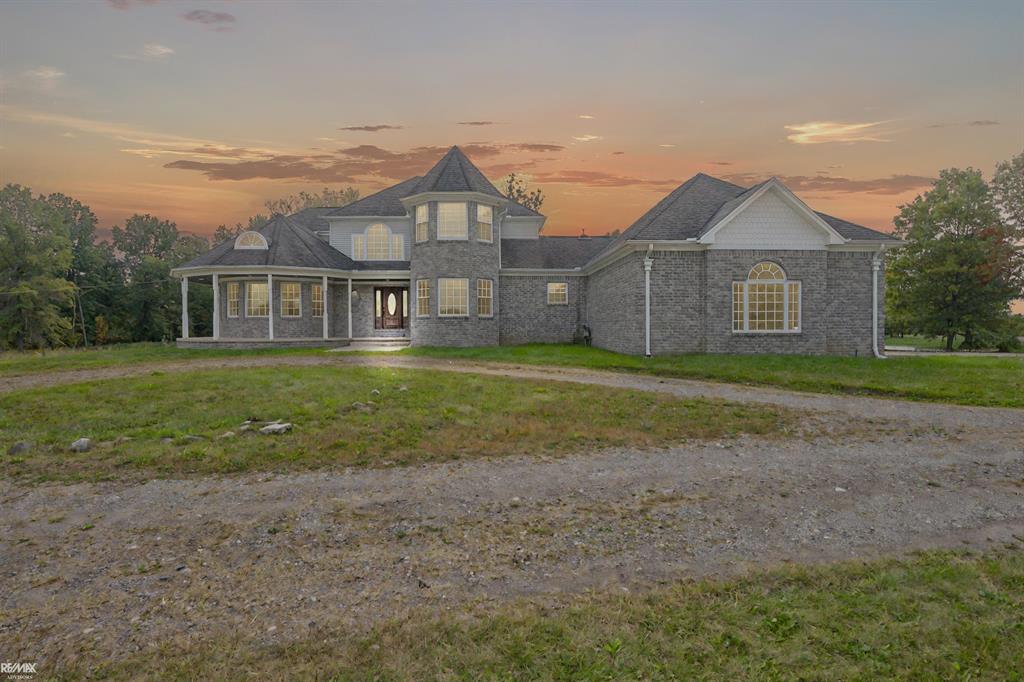 VERY MOTIVATED SELLER!! Bring ALL reasonable offers!! Easy show. SEVERAL UPDATES have been done over the last month: Septic cleaned out, A/C checked, Thermostat Upgraded. Roof & Siding to be done soon, with a 1 Year warranty on the Roof through Kanga. Spectacular, 15-acre Estate. Wide open floor plan. Large, spacious living room. Natural Stone fireplace in the family room. Extra spacious informal dining room with a pan-up ceiling. HIGHLY desired Butler's Pantry!! The kitchen features a large island. Many large windows to look out over the expansive property. Main floor laundry. The master has a bath area with a jetted tub and a balcony. Walk-out basement. Pole barn has 3 horse stalls, 2 pens & a tack room. Wooded back with trails, pasture land & a pond. This is a one-of-a-kind property with SO much potential.