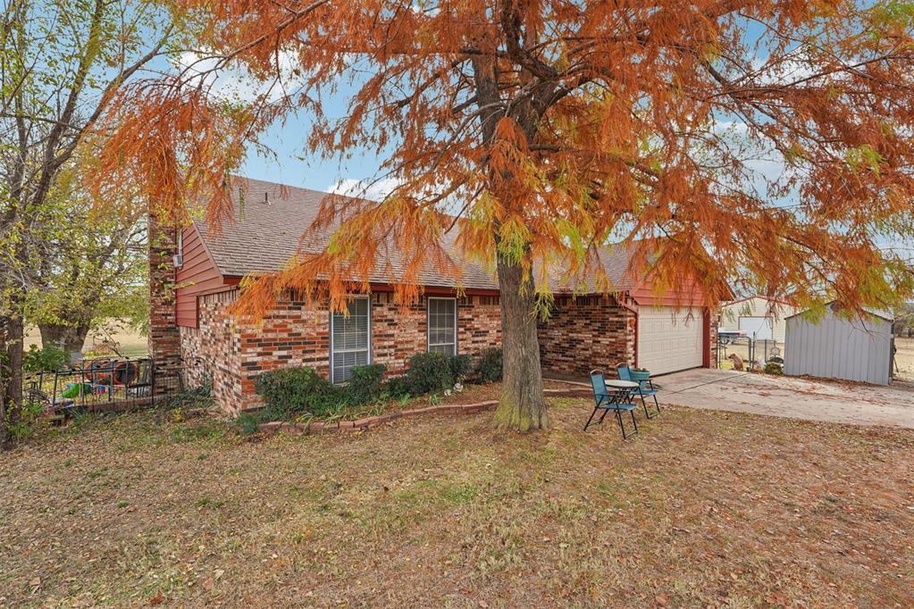 Rare find in Moore! This 6.06-acre property sits on a quiet, dead-end paved road that was recently redone, offering the perfect blend of privacy and convenience. The home features 3 bedrooms upstairs and a flexible second living area or office downstairs. A half bath is conveniently located on the main level, and the kitchen includes granite countertops. The home is all-electric, and the popcorn ceilings have already been removed. Roof is getting replaced and siding is being repaired/replaced.Step outside to enjoy the sparkling in-ground pool, expansive open space, and a concrete slab ideal for RV or boat parking. And the BEST feature? The impressive shop, complete with a concrete floor and electricity—perfect for storage, hobbies, or work.Please note: 12th Street is currently under construction. When viewing the property, simply drive past the road-work sign to access the home.All of this in an unbeatable Moore location, offering rare acreage and amenities that don’t come along often.