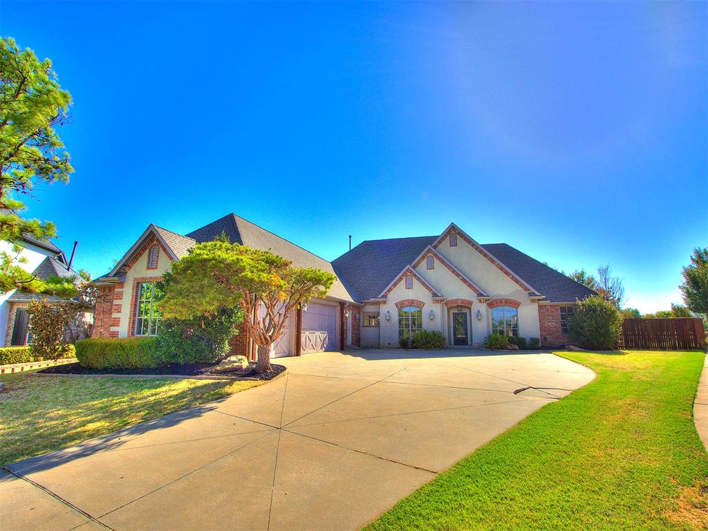 NEW PRICE + $5k IN SELLER  CONCESSIONS! Now offered at $739,900. Beautifully appointed and designed for the way you actually live, this 4 bedroom, 3.1 bath home offers nearly 3,600 square feet with an exceptional balance of comfortable everyday spaces and room to entertain. The floor plan is a standout, with all four bedrooms located on the main level alongside a private study, formal dining room, and an inviting living area framed by oversized windows. A fireplace anchors the space, while a wet bar makes entertaining easy.The primary suite creates a retreat of its own, where a light filled sitting area overlooks the backyard and offers the perfect spot for a quiet morning or place to unwind. Dual closets and a distinctive bath layout with separate spaces connected by a walk in shower complete the suite.Upstairs, the home opens into an expansive bonus room with another wet bar and half bath, creating a space that can easily become a game room, theater, second living area, or combination of all three.  A three car garage with storm shelter adds both everyday functionality and valuable additional space.Beyond the home, Rose Creek offers the convenience of gated entry and security services along with golf, swimming, fitness, and community amenities. Thoughtfully laid out, filled with natural light, and offering space where it matters most, 17200 Osprey Circle is a home that feels just as good for a quiet night in as it does with a house full of guests.