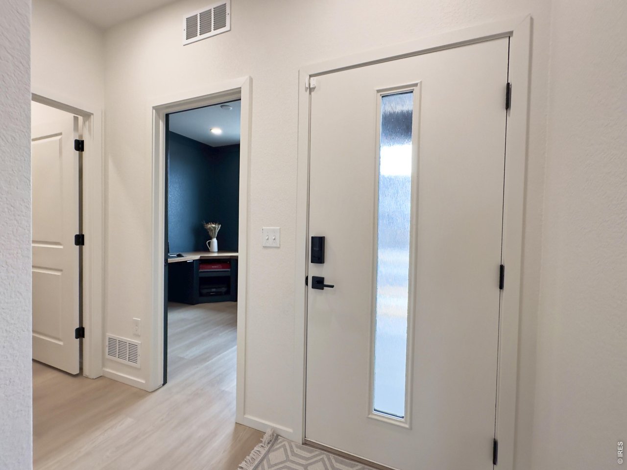Welcome to this beautifully maintained 2024-built 2-story home at 615 Whisperwind Ln in Fort Collins! This energy-efficient residence offers 2,480 finished square feet on a level 6,061 sq ft (~0.14 acre) lot, east-facing orientation for wonderful morning light. The thoughtfully designed open floor plan features a spacious Great Room, Dining and Kitchen open concept. The chef's kitchen comes complete with a large island, pantry, and abundant cabinetry. A convenient main-level Study/Office adds flexibility for work or play. Upstairs you'll find all three bedrooms, including a generous Primary Suite with a 3/4 bath and walk-in closet, plus two additional well-sized bedrooms and a full laundry room. The home is equipped with forced-air heating, central air conditioning, ceiling fans, and an owned Solar PV system (financed - buyer to assume) for lower utility costs. Modern finishes throughout with luxury vinyl plank and carpet flooring, Fenced backyard (not completely enclosed) with patio - perfect for pets, play, or relaxing. Additional highlights include: 2-car attached garage (450 sq ft), No basement (crawl space foundation), 3 bathrooms total (1 full, 1 half, 1 three-quarter). This home is loaded with builder upgrades and post closing costs that do not come included with a new construction purchase. Builder upgrades (more than $35k): stainless steel gas range/oven, microwave, dishwasher, refrigerator, washer & dryer, garage door opener, LVP throughout most of the home. Upgrades that do not come with new construction pricing include but are not limited to: security system (owned), custom office built-in's, Nest thermostat, closet upgrades, solar panels, garage overhead storage and a rear patio/grill area and more landscaping. Located in the highly rated Poudre School District (Laurel Elementary, Lincoln Middle, Ft Collins High) and just minutes from shopping, dining, parks, and trails. Community amenities: neighborhood pool, rec./park area, and hiking/biking trails.