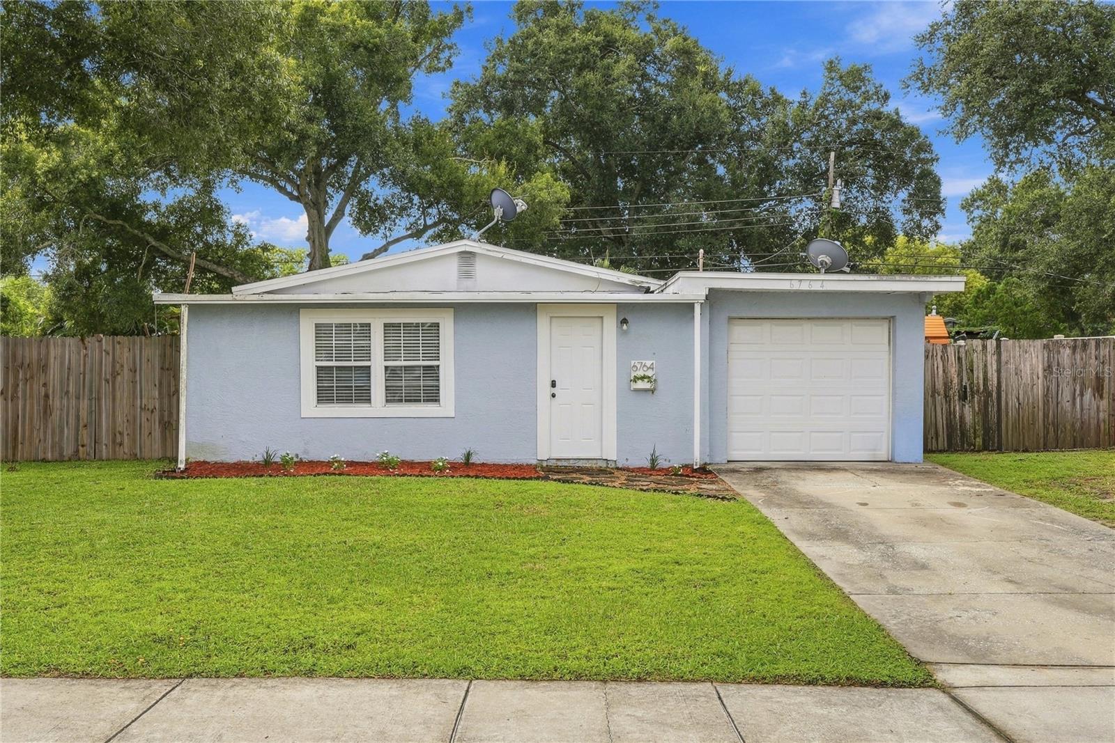 Welcome to this charming 3-bedroom, 1-bath home with a 1-car garage, ideally located in the heart of Pinellas Park. This inviting home offers a wonderful opportunity for a first-time buyer, downsizer, or anyone looking for a move-in-ready property with thoughtful updates.The kitchen features stainless steel appliances, beautiful granite countertops, and shaker-style cabinetry, creating a clean and stylish space for everyday living. Additional updates include updated windows and refreshed interior finishes that add to the home’s appeal.Step outside to enjoy the spacious fenced backyard, offering plenty of room for pets, play, gardening, or outdoor entertaining.With no HOA and located in Flood Zone X, this home offers added flexibility and peace of mind. Its central location provides convenient access to area beaches, airports, restaurants, shopping, and I-275, making it easy to enjoy all that Pinellas County has to offer.Charming, move-in ready, and conveniently located, this home is one you’ll want to see!