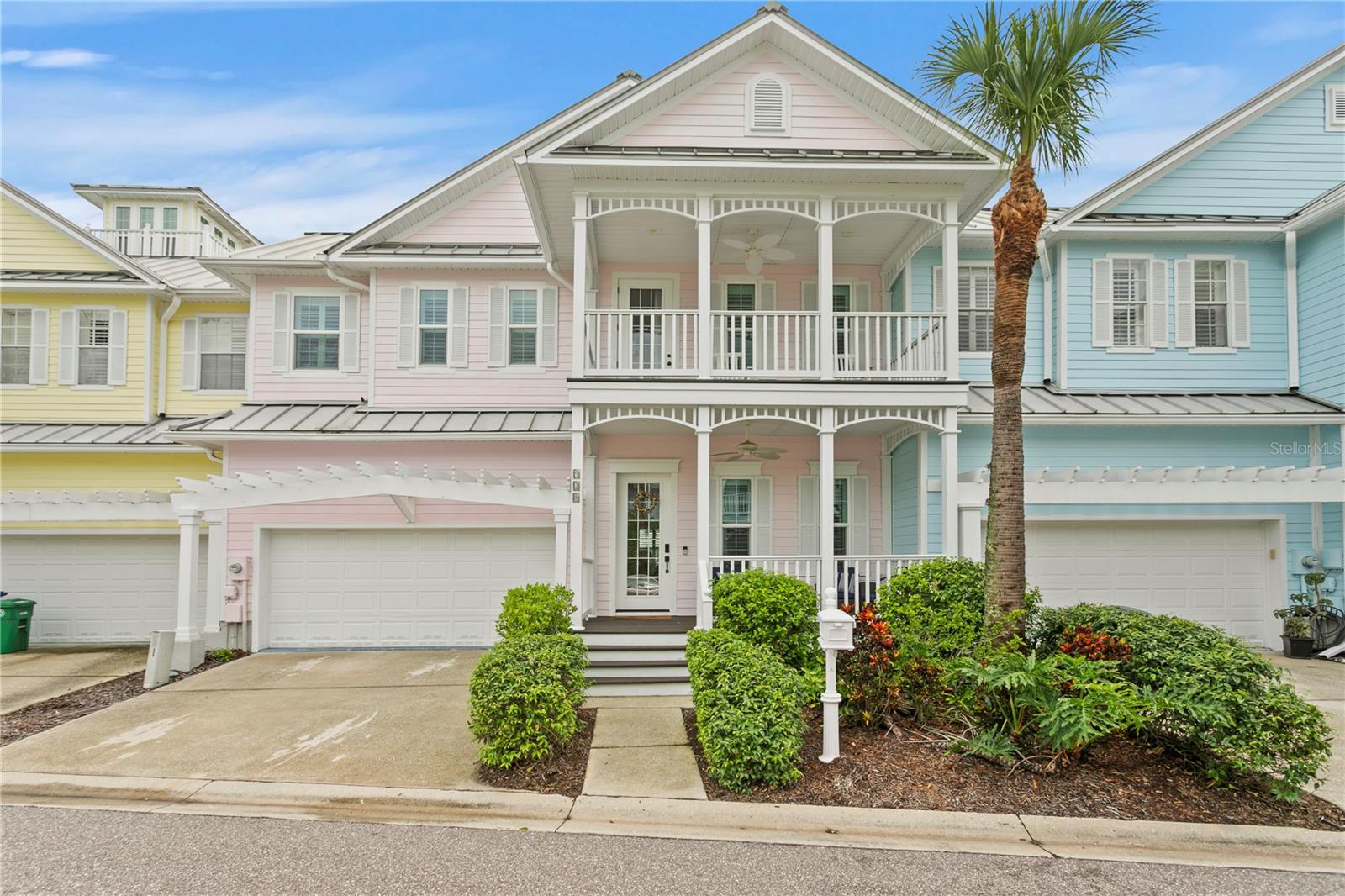 Get ready to move right into this fully renovated Key West–style townhome on
prestigious Harbour Island, where coastal charm meets urban convenience. From
the moment you arrive, the welcoming front porch and artfully crafted balconies
evoke Hemingway’s era in Key West, drawing you toward sweeping waterfront
views the instant you step through the door. Inside, an open-concept floor plan
unfolds under soaring 10-foot ceilings, seamless luxury vinyl plank flooring, and
abundant natural light. A dedicated office just off the entry hall offers a quiet
retreat, while the spacious great room—with its feature wall, fireplace, and
adjoining dining area—beckons for gatherings large and small. The chef’s kitchen
is a masterclass in modern design, boasting double ovens, a gas-range cooktop,
and 42-inch cabinetry topped with glass-door display shelves. An oversized
center island with bar seating anchors the space, providing expanded storage
and an ideal spot for casual entertaining. A solidly crafted staircase with custom
railings leads to the second level, where the primary suite awaits as a true
sanctuary. Loads of windows offer panoramic water vistas with a French door
that opens to a private balcony. The spa-inspired bathroom pampers with a rain-
head shower, free-standing deep-soak tub beneath a sunny window, dual vanities,
and a California Closet–equipped dressing area. Two additional bedrooms—each
with walk-in closets and organizers—ensure ample space for family or guests,
and one opens to a balcony overlooking the lushly landscaped community pool.
A thoughtfully designed laundry room on the upper level offers countertops for
folding, abundant storage, and a utility sink. The home has been thoughtfully
renovated and the floor plan re-imagined with substantial improvements
including impact-rated windows and doors; luxurious finishes in flooring, kitchen
and baths, updated mechanicals, enhanced insulation and so much more.
Beyond your front door, Harbour Island’s resort-style neighborhood and 24-hour
controlled-access security create a private sanctuary in the heart of the city.
Enjoy walkable access to Tampa’s Riverwalk, Sparkman Wharf, Water Street
Tampa, and Amalie Arena, plus swift connections to Bayshore Boulevard, I-275,
the LeeRoy Selmon Expressway, and Tampa International Airport. Schedule your
private tour today and experience this slice of paradise firsthand.