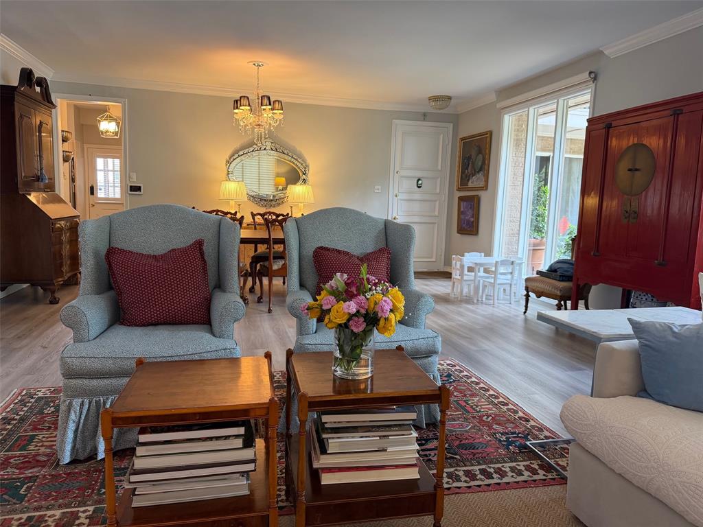 Tucked within a classic, established community, this home offers a distinctive “vintage vibe” that’s increasingly hard to find—authentic, warm, and full of personality. Step into something truly rare in the heart of Dallas—where vintage charm meets elevated, light-filled living. This expansive corner residence offers over 2,000 square feet with a flexible layout, including an optional third bedroom or ideal home office.What immediately sets this home apart? Soaring ceilings and dramatic floor-to-ceiling windows—an architectural feature seldom found in the community—flooding the space with natural light throughout the day. With no shared walls on three sides, privacy and tranquility are unmatched.Meticulously maintained and thoughtfully updated, the home blends timeless character with modern comfort. Marble-clad bathrooms create a spa-like retreat, complete with dual vanities, a soaking tub, and separate shower. The open living spaces feel both grand and inviting, while motorized shades add a touch of everyday luxury.Additional highlights include a full-size washer and dryer area, generous storage, and a unique corner position that enhances both light and livability.6306 Bandera Avenue, Unit B is more than a home—it’s a statement in style and space.