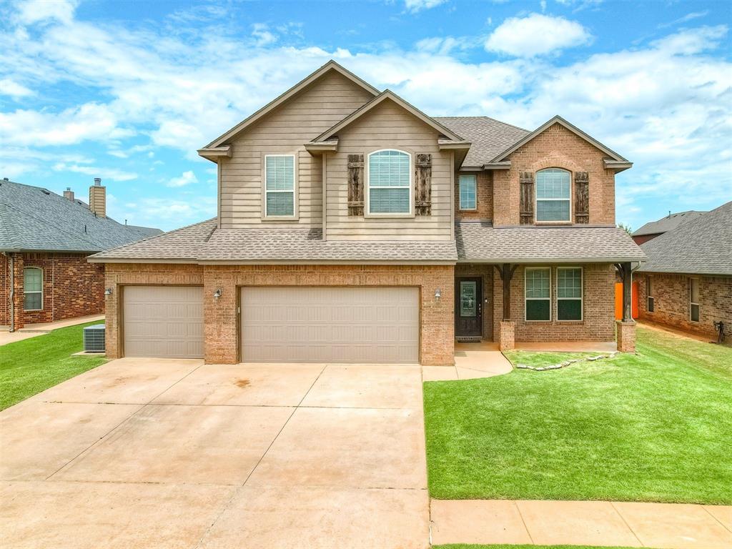 Welcome to the perfect blend of comfort, convenience, and location! This stunning 4-bedroom, 2 1/2 bathroom home is thoughtfully designed with you in mind—whether you are hosting guests, expanding your family, or simply wanting more space to enjoy.

From the moment you walk in, you’ll notice the tall ceilings that create an open, airy feel throughout the home. The bright and spacious layout offers plenty of room to relax, work, and entertain. A cozy gas fireplace warms the living room, while the built-in surround sound system—featured in the living room, primary bedroom, bonus room, and patio—adds the perfect  touch for both entertaining and everyday living. The rare 3-car garage with drive-through access to an extended concrete pad is perfect for your boat, RV, extra vehicles, or projects. Two unfinished attic spaces offer even more potential for storage or future customization.

Situated just minutes from Quail Springs Mall, dining, and shopping, you’ll enjoy a prime location with the affordable convenience of OKC utilities—all while living in a sought-after Edmond address. This home truly has it all. Schedule your private showing today and see why this is the one you've been waiting for!