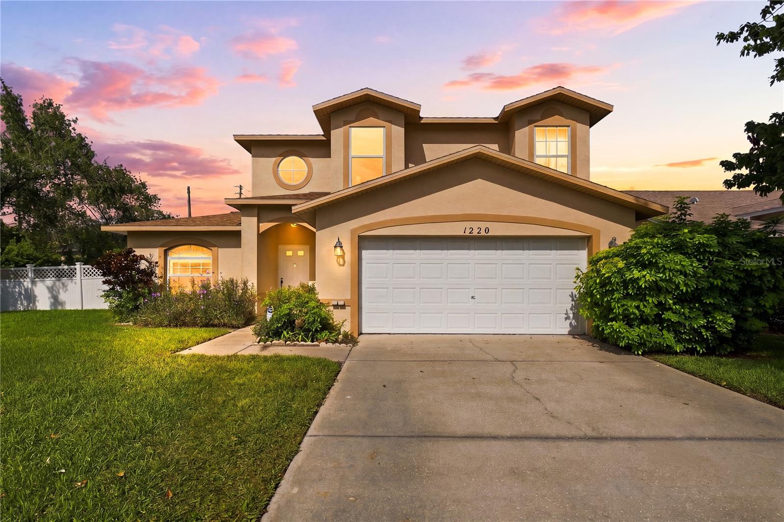 Welcome to Brooke Ridge — a neighborhood that truly stands apart! Built in the late 1990s, the homes in Brooke Ridge offer a more modern feel than many of the surrounding neighborhoods. From the moment you arrive, you’ll appreciate the inviting curb appeal and spacious covered front porch. Step inside to a bright, open main level featuring a spacious kitchen with a convenient breakfast nook and breakfast bar—perfect for casual dining or gathering with guests. The kitchen flows seamlessly into the living and dining areas, creating an ideal space for entertaining. High ceilings throughout the first floor add to the home’s open, spacious feel. The primary suite is generously sized and offers a private en-suite bath complete with a step-in shower, relaxing garden tub, dual vanities, and a large walk-in closet. The split-bedroom floor plan provides added privacy, with two additional bedrooms located upstairs. The second floor also features a spacious family room, providing flexible living space for a media room, office, playroom, or additional gathering area. One secondary bedroom includes a walk-in closet, while both bedrooms share a conveniently located hall bathroom. Step through the living room and out to your covered lanai and pool area—an ideal setting for relaxing, entertaining, or enjoying Florida's year-round outdoor lifestyle. And with no flood zone designation, plus no hurricane damage from the 2024 storms, you can enjoy added peace of mind. Several major improvements add peace of mind, including solar panels installed in 2017, a new A/C in 2020, and a new roof in 2024. The home is NOT located in a flood zone and sustained no damage from the 2024 hurricanes. Enjoy an exceptional Largo location close to Largo Central Park, Largo Central Park Nature Preserve, John S. Taylor Park, Florida Botanical Gardens, and Heritage Village, with Indian Rocks Beach and the beautiful Gulf beaches just a short drive away. Convenient access to major roads makes commuting to Clearwater, St. Petersburg, and surrounding areas easy. With its spacious layout, desirable split-bedroom design, high ceilings, and convenient location, this Brooke Ridge home is ready for its next chapter. Schedule your private showing today and see all this wonderful home has to offer!
