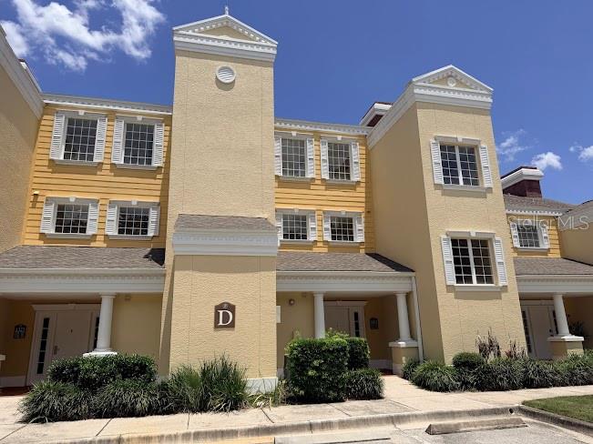 Experience RESORT STYLE LIVING in this beautifully updated 1-bedroom, 1-bath condo located in the desirable SEVEN EAGLES 24 hour security GATED REUNION RESORT. This well-maintained unit features attractive tile flooring throughout and has been enhanced with NEWER BEDROOM FURNITURE, HVAC SYSTEM, and refrigerator. The spacious primary suite offers a unique upgrade with the former tub area thoughtfully CONVERTED INTO A WALK-IN CLOSET with maximizing storage and functionality. Step out onto one of the TWO PRIVATE BALCONIES and enjoy peaceful east views overlooking the golf course—an ideal setting for morning coffee or evening relaxation.  Take a short walk to the tranquil garden area with comfortable park benches just outside your condo! Then, continue on the brick paved pathway, beyond the water fountain you will see THE COVE BAR & GRILL PAVILION with amenities where you can enjoy the POOL, HOT TUB, SUN BATHING CHAIRS, DUAL FITNESS CENTERS, OUTDOOR DINING, BOCCE BALL(See pictures) and more! Hungry? How about having steak, sushi, seafood or American comfort food all within one of the 5 RESTAURANTS AND EATERY'S, visit ELEVEN rooftop sharable dining with views of Disney fireworks! It's a SHORT WALK ACROSS THE STREET to the REUNION GRANDE HOTEL and PALMER/WATSON CLUBHOUSE, BAG DROP, PROSHOP and practice facilities. Whether you're looking for a vacation getaway, investment property (currently operating as a vacation rental), or full-time residence, this move-in-ready FULLY FURNISHED CONDO offers comfort, convenience, and the sought-after upscale Reunion lifestyle. NEW ROOF. Setup a private appointment to view today!