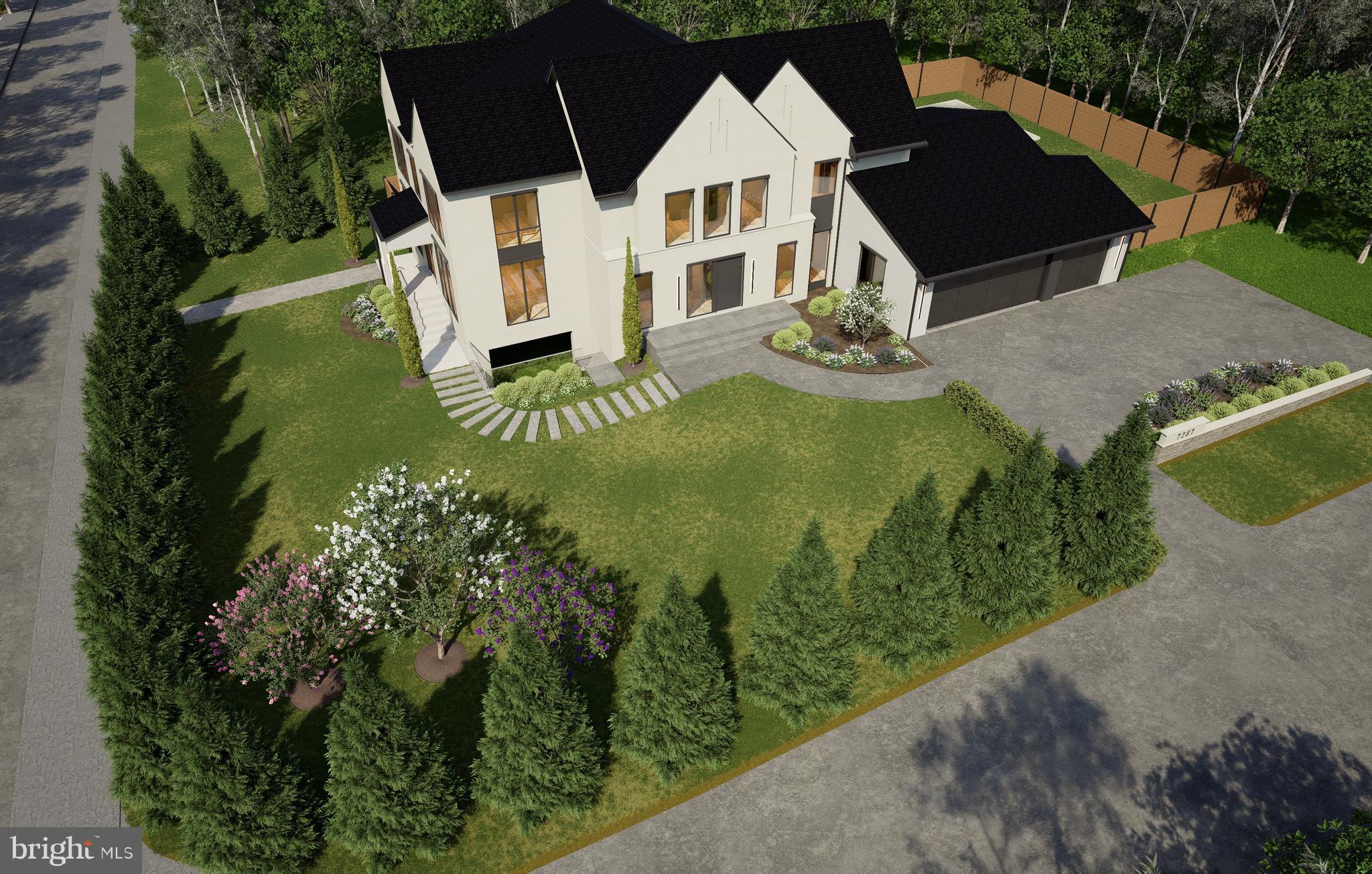 TO BE BUILT BY RELUX HOMES. An exceptional opportunity to create a sophisticated new construction residence with the ability to select finishes and personalize many of the interior details to your taste. Experience exceptional modern luxury living in this thoughtfully designed residence, where sophisticated finishes, expansive living spaces, elevator shaft and seamless indoor-outdoor connections come together beautifully. The main level is designed for both elegant entertaining and comfortable everyday living. The spacious family room features multi-panel sliding glass doors that open to a covered porch, effortlessly extending the living space outdoors. A formal dining room with impressive setting for gatherings, while the versatile living room or private office with glass doors provides a refined space for working from home. At the heart of the home is a spectacular Italian-made main kitchen featuring custom cabinetry, soft-close features. The kitchen flows naturally into the breakfast area and family room, creating an inviting open-concept environment. A large spice kitchen, generous pantry, and separate butler’s pantry provide exceptional preparation, storage, and entertaining space. A private main-level guest suite with a full ensuite bath is ideal for guests or multigenerational living. Additional conveniences include a formal powder room, coat closet, laundry room, and a beautifully appointed mudroom with custom cabinetry. A dog-wash station add thoughtful functionality, while the three-car garage provides ample parking and storage. The second level is anchored by a luxurious primary suite designed as a private retreat, featuring a spacious sitting area and private balcony with tempered-glass railing. The spa-inspired primary bath is complemented by separate His and Hers walk-in closets. Three additional bedrooms are generously proportioned, each featuring its own private full bath and walk-in closet. A spacious family loft creates a second gathering area upstairs and opens directly to a family balcony with tempered-glass railing, bringing natural light and outdoor living to the upper level. A conveniently located second-floor laundry room completes this beautifully planned level. The Buyer will acquire the land and obtain and secure its own Construction-to-Permanent financing through a lender of the Buyer’s choice.