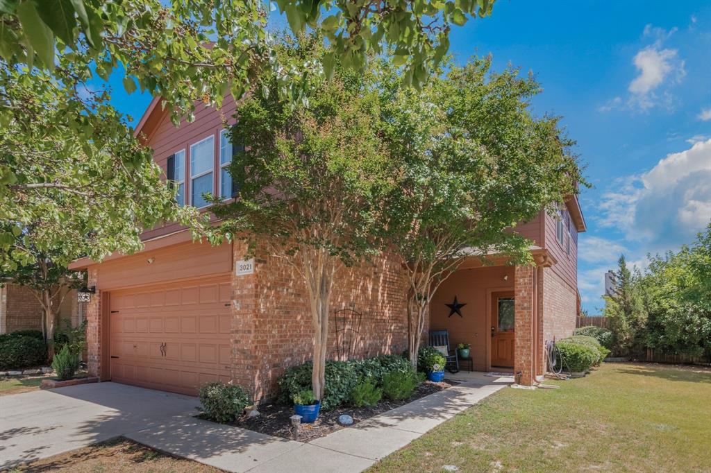 Welcome to your dream home in the desirable Villages of Woodland Springs! This spacious and beautifully maintained 4-bedroom, 2.5-bath home sits on a large corner lot in Keller ISD and offers everything you need for comfortable living and entertaining. Step inside to an inviting open-concept floor plan filled with natural light and updates throughout, including decorative lighting, freshly painted exterior, and a new roof for peace of mind.Enjoy cooking in the kitchen featuring a new microwave and easy flow into the dining and living areas—perfect for gatherings with family and friends. The home has also been upgraded with a new AC unit to keep you cool during the Texas summers, along with new indoor doors, window screens, and toilets for modern convenience.Relax on the cozy back porch with a swing while enjoying views of your oversized yard filled with mature fruit trees. The spacious lot offers endless potential for outdoor fun, gardening, or future expansion. A storage shed provides extra room for tools and equipment.Tucked into a friendly, well-kept neighborhood, this home is just minutes from top-rated schools, shopping, dining, medical facilities, and easy access to major highways. Whether you're hosting guests or enjoying quiet evenings under the stars, this home has it all—comfort, charm, and convenience. Don't miss your chance to make it yours!