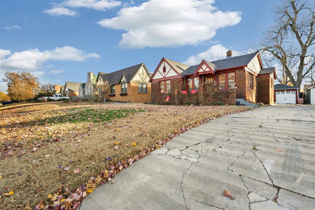 Nestled in the heart of Oklahoma City, this home is located conveniently to all amenities of the area. Full of historic Tudor charm, this home has 3 bedrooms, 2 bathrooms, spacious living area, and even basement space for additional storage! Updated, but maintains its original character and charm. There is a detached 1 car garage in the back, along with beautiful yard space for entertaining or just enjoying the scenery. The appliances will remain with the property.