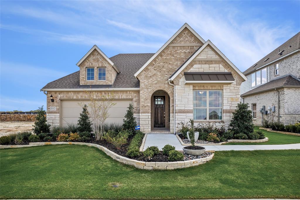 Superb Single-Story DRB Home, the Oleander Floor Plan features 2,211 sq ft of living space. Gorgeous curb appeal & pristine interiors welcome you home to a wide open floor plan providing ample space for everyday living & entertaining. The entryway with upgraded wood floors and 8' doors creates a dramatic first impression with an expansive view that opens up through to the great room. The full-function island and chef-ready layout with custom cabinets and stainless steel appliances help make this streamlined kitchen delightful. You'll love the oversized owner's suite & private bath with a double vanity, soaking tub & huge closet. Three additional bedrooms and a study are housed in their own sections, making them perfect for kids or guests. Anna Ranch will feature a community pool and is located in Anna ISD, more specifically across the street from Judith L Harlow Elementary School. Schedule your appointment today!