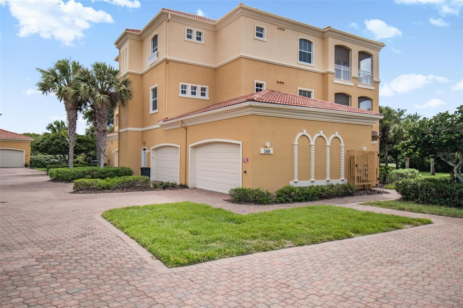Top floor Casa Bella condo is located in the exclusive oceanfront golf community of Hammock Dunes. This floor plan offers stunning views of the 10th hole of the Tom Fazio Links Course and ocean views east from the balcony. Two oversized veranda areas provide the perfect setting to enjoy the natural surroundings and refreshing ocean breezes. Spacious split floor plan for entertaining and hosting family and friends. The kitchen is appointed with stainless steel appliances, granite countertops, custom cabinetry, an island, and bars on both sides offering additional seating. The primary bedroom offers beautiful views of the golf course with sliding doors leading to the veranda. The spacious bathroom features dual vanities, a soaking tub, and a separate shower. A maintenance-free lifestyle awaits you in this stunning penthouse. Enjoy a short walk to the beach and the Casa Bella amenity center, which offers a pool, spa, fitness center, and grilling area. To further elevate the Hammock Dunes Private Oceanfront Community lifestyle, a coveted Hammock Dunes Club Membership is available for purchase but is not a requirement. Hammock Dunes and Hammock Dunes Club are ideal for either year-round living or a second home. The Club is honored to have been selected as a “Distinguished Emerald Club of the World” and locally recognized by Orlando Style Magazine with the #1 Readers’ Choice Award for Best Exclusive Club in the Southeast. The Club offers members, their families, and guests a superior experience featuring an oceanfront clubhouse, fabulous formal and casual dining, two magnificent Audubon-certified golf courses designed by legendary architects Tom Fazio and Rees Jones, a 5,000-square-foot fitness center with ocean views, an oceanfront swimming complex, tennis center, croquet, and more.