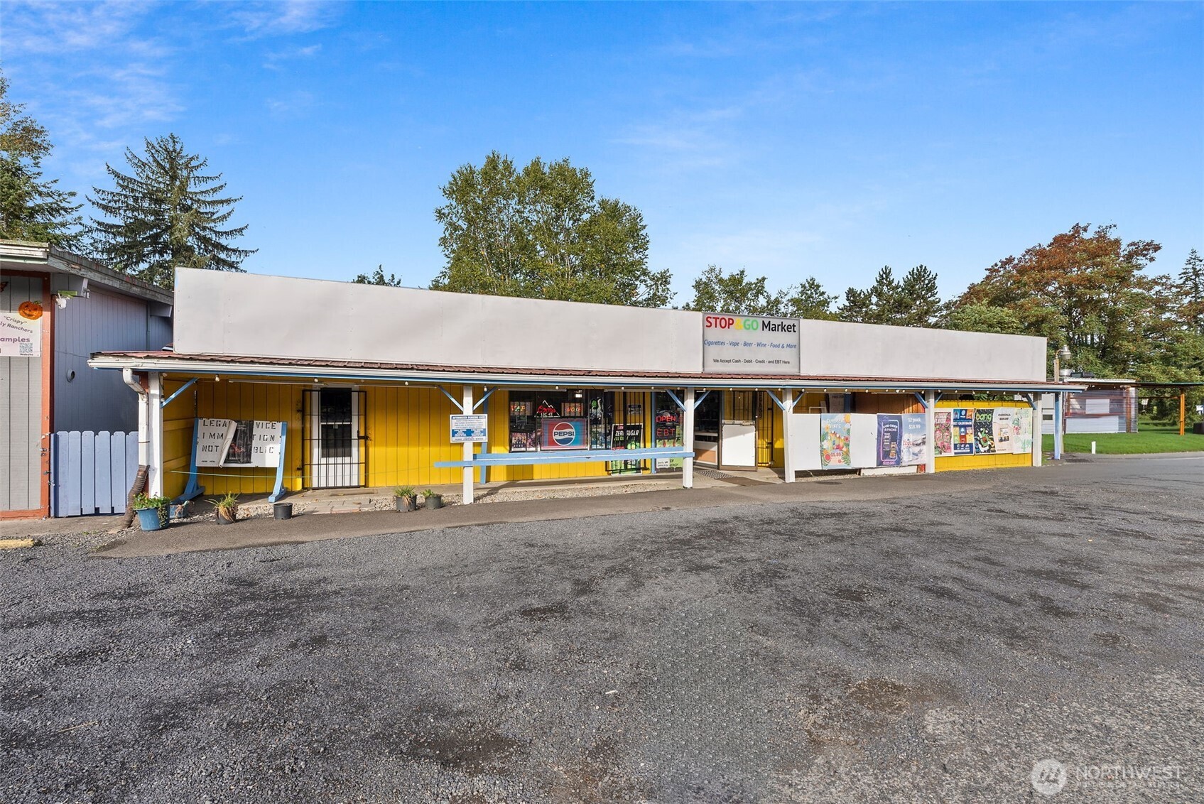 Exceptional investment opportunity! This dynamic commercial property features 3 buildings, each with its own power supply & restroom—perfect for multiple tenants or diverse business operations. 2 buildings are already leased, providing immediate income, while a long-standing convenience store anchors the site with steady customer traffic. Adding to the draw, a designated food truck space brings in extra lease revenue & shopper influx. W/prime visibility, easy accessibility, and versatile use potential for retail, office, or service-based businesses, this property is a rare find. Whether you’re growing your portfolio or launching your own venture, it offers built-in income and endless opportunity. Store inventory/non-lease equipment conveys.