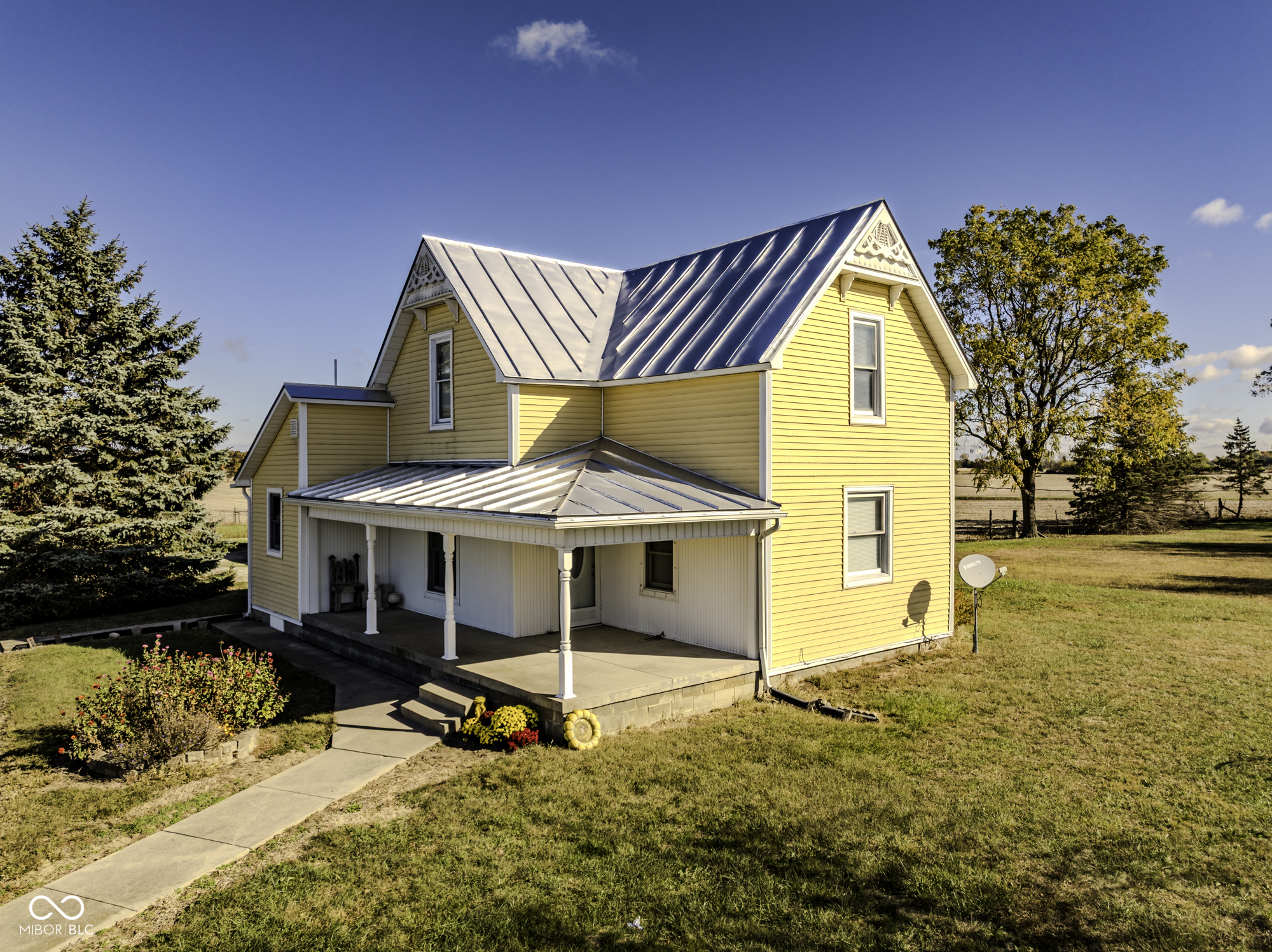 Introducing a Rare Opportunity: Wapahani Schools Farm    I'm excited to share a truly unique property that has just come onto the market for the first time in many years. If you've been searching for a small farm, this could be the perfect fit.    This property, located in the Wapahani Schools district, features a spacious 4-bedroom home situated on 17.32 acres. The main floor boasts beautiful hardwood floors in the living, formal dining, and sitting rooms, as well as in the master bedroom. The home also offers a large eat-in kitchen with granite countertops, and a generous family room with French doors leading out to a patio.    The property has been well-maintained with several recent updates, including a newer well pump (2024), a new garage door (September 2025), newer siding on the garage, newer gutters on the home, and replacement windows.    In addition to the main residence, the property includes a large barn, a 3-car detached garage, and a 2-car detached garage. The roof of the home has also been freshly painted. Approximately 15 acres of the property are dedicated to farm ground.