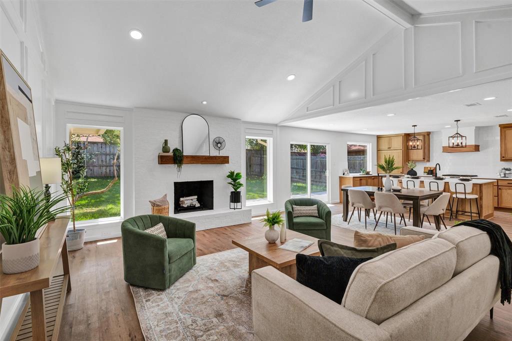 ***OPEN HOUSE  Saturday and Sunday September 20-21 from 2:00-4:00***Excellent location, two blocks from Grapevine Lake where you can boat, fish and access hike and bike trails! Minutes from DFW Airport and Historic Grapevine Main Street for festivals, shopping, dinner and nightlife. Amazing complete remodel with open floor plan, luxury vinyl plank floors, quartz countertops, professional series gas range, designer fixtures, finishes and paint colors. New Pella windows throughout, tankless water heater, and gas logs in fireplace. The bathrooms are also completely updated with new tubs, shower, cabinets, flooring and fixtures. Beautifully landscaped and great backyard with room for a pool. You must see this one, hurry to view!