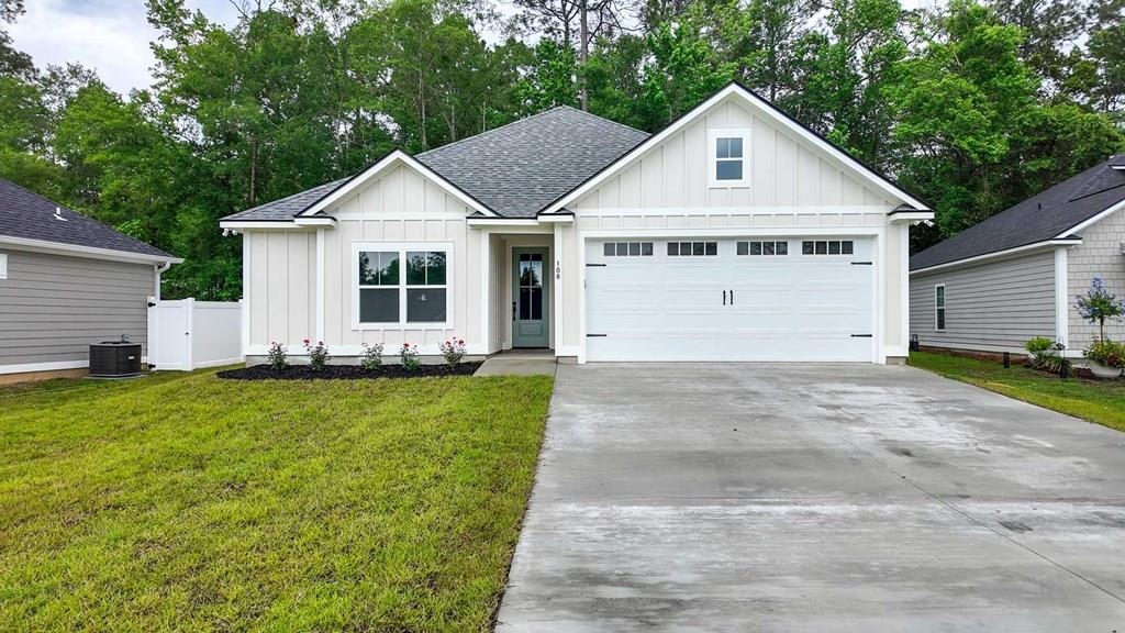Brand new construction home located in the highly sought after Stonybrook subdivision. Now receiving its final finishing touches, this beautifully crafted 3-bedroom, 2-bath residence also features a dedicated office, perfect for working from home or creating a quiet retreat. Step inside to an open and airy split floor plan designed for effortless living and entertaining. The spacious kitchen shines with beautiful granite countertops, quality finishes, and excellent flow into the main living areas. Every bedroom offers large closets, providing ample storage throughout the home. The luxurious master suite is your private sanctuary, complete with a generous walk-in closet and a spa-inspired walk-in shower. Enjoy peaceful mornings and relaxing evenings on the covered back patio, ideal for outdoor dining or simply unwinding in comfort. Call your today to tour this brand-new construction!