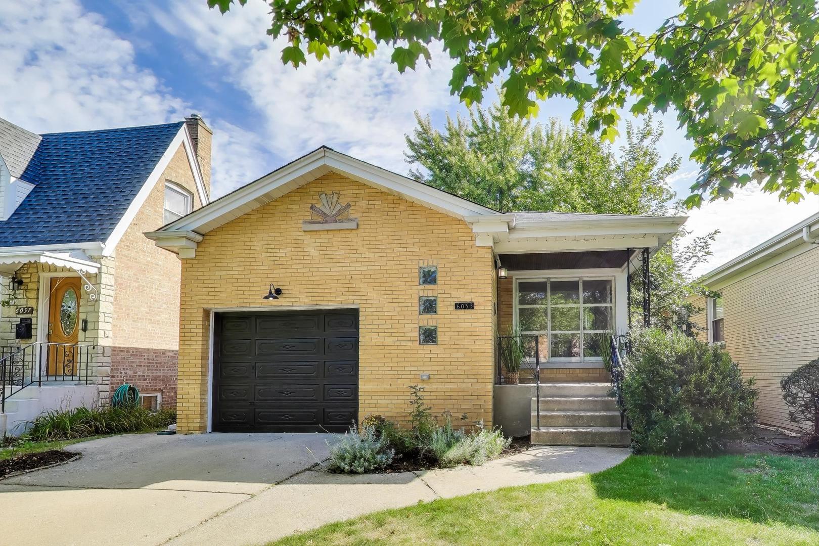 Enjoy the ease of single-story living in this classic raised ranch, featuring two bedrooms, two bathrooms, and an attached garage-all in the heart of sought-after Sauganash Park, just minutes from parks, schools, and retail. Start your day with coffee (or unwind with a cocktail) on the charming front porch, adorned with timeless wrought iron railings and perfect for greeting neighbors.    Step inside to a spacious, light-filled living room that flows into a an updated eat-in kitchen, complete with maple cabinetry, quartz countertops, a stylish blue subway tile backsplash, and stainless steel appliances. The main floor also offers two comfortable bedrooms, a full bath, and a bright sunroom-ideal as a home office.    Downstairs, the finished basement provides even more living space with a generous family room, a second updated full bath, a guest room or office, a laundry area, and abundant storage. Outside, enjoy a private, fenced backyard with ample space for entertaining, gardening, or simply relaxing.