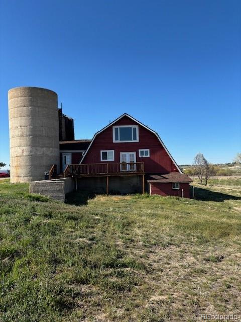 36 Acre ranch is located on the S/W corner of HWY 86 and Castlewood Canyon Drive, Franktown, just West of Parker Rd & Hwy 86. Very close to Castlewood Canyon State Park that is one of the best unknown parks in Colorado. Excellent income property now but in the future Mixed-use high-density development opportunity. Municipal water right available.