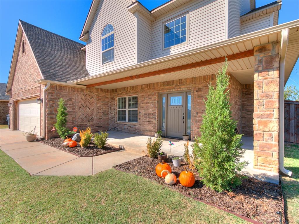 Welcome to this beautiful 4-bedroom, 2 1/2-bath home in Moore offering an impressive combination of space, comfort, and location! The thoughtfully designed floor plan features soaring ceilings, two spacious living areas, and two dining areas, providing plenty of room for everyday living and entertaining.The well-designed kitchen features a large center island, generous workspace, and a layout that flows effortlessly into the surrounding living and dining spaces. The spacious primary suite offers a relaxing retreat with a large bedroom and an impressive walk-in closet. Three additional bedrooms and two full baths provide plenty of flexibility for guests, a home office, or additional living space.One of the standout features of this property is the backyard, which leads directly to Little River Park and Little River Splash Pad, offering convenient access to outdoor recreation right from home. Located in the Moore School District, this home is also just minutes from shopping, dining, and convenient interstate access, making it easy to get wherever you need to go. With its spacious layout, thoughtful design, and fantastic location, this beautiful Moore home is one you won't want to miss!