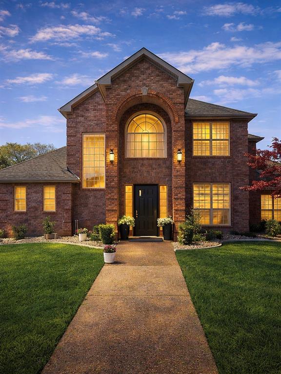 Positioned along the fairway of the Hills course, this golf course home offers a rare combination of privacy, open views, and everyday livability in one of McKinney’s most desirable communities.Natural light fills the open concept interior, where engineered wood floors, expansive windows, and clean, modern finishes create a bright and welcoming atmosphere. The main living area is anchored by a contemporary fireplace and flows seamlessly into a well-designed kitchen with generous workspace, ample cabinetry, and effortless connection to the surrounding living spaces.Upstairs, a spacious loft provides flexible living—ideal for a home office, media room, or play area—alongside Jack & Jill style bedrooms and a private balcony overlooking the golf course. The primary suite offers a quiet retreat with updated bath features, enhanced lighting, and a large walk-in closet.Step outside to a covered patio and an expansive backyard backing directly to the course, offering both open greenbelt views and usable yard space—an increasingly rare combination at this price point.Additional highlights include a three-car garage with built-in cabinetry and dedicated workspace, as well as owned Tesla solar panels and Powerwall, providing long-term energy efficiency and backup power.Recently repositioned and competitively priced, this home represents one of the strongest values currently available on a golf course lot in the area. Seller open to rate buy-down, closing cost assistance, or creative structures (including lease-to-own) for qualified buyers