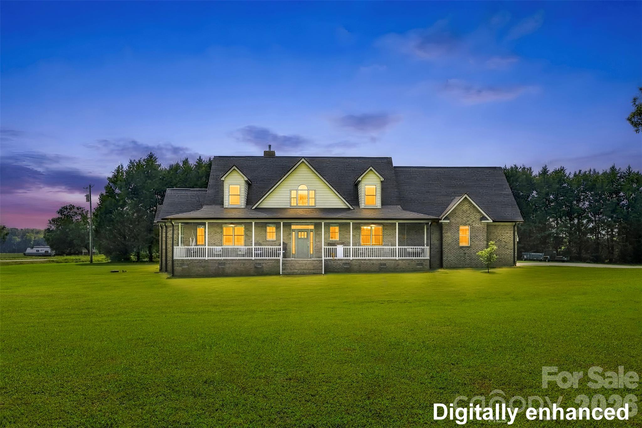 Welcome to 8360 Pleasant Meadows Lane, where spacious living and room to enjoy the outdoors come together on 2.22 acres! Offering 3,434 heated square feet, this 4-bedroom, 4-bath home features a versatile floor plan, with two bedrooms on the main level, including the primary suite. Soaring ceilings and abundant natural light create an open, airy feel, while the kitchen, living, and dining areas flow seamlessly for everyday living and entertaining.The upstairs offers 2 additional bedrooms, each with their own bathrooms and a large separate finished bonus room. Outside, a covered front wrap around porch and a covered back porch that leads to a backyard that was made for relaxing and entertaining, complete with a fire pit, and swing. The property also features an attached 2-car garage plus a detached carport, providing plenty of space for vehicles, storage, or recreational equipment.Located in Cabarrus County and the desirable Mount Pleasant school district, this property combines a peaceful setting with over 3,400 square feet of living space and plenty of room to spread out. The home sits on 1.842 acres, with a separate septic lot across the street that includes an additional .38 acres, totaling the 2.22 acres. With 4 bedrooms, 4 full bathrooms and inviting indoor and outdoor spaces, this is one you’ll want to see!
