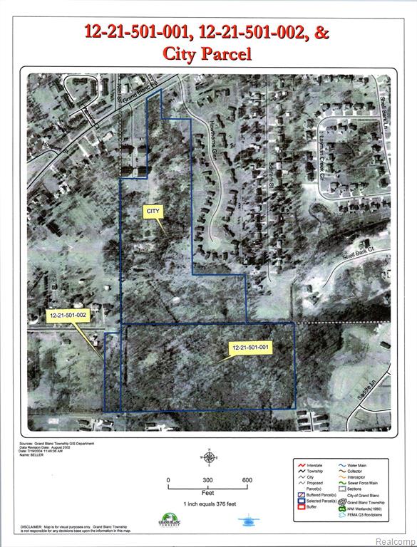 21.3 Acres for Development with 7.5 Buildable Acres in Grand Blanc, MI
MLS# 20230051803

Discover a prime investment opportunity in Grand Blanc with 21.3 acres zoned LDMF (Low Density Multi-Family), ideal for residential or multifamily development. 

Key features include:
•&#160;Updated Flood Plain Map: Summer 2024 Letter of Map Amendment (LOMA) completed, providing clearer boundaries and 7.5 acres of upland for buildable area.
•&#160;Blueprints Available: Full-sized blueprints and maps are available for detailed review in our office.
• Accessible Location: Boasts 125 feet of road frontage on Grand Blanc Rd, with potential access from Perry Court to the south.
•&#160;Flexible Seller Options: Seller may consider a 1031 exchange, short-term interest-only note, or an exchange of completed units for the land.

Positioned near an adjoining 20-acre parcel zoned residential in Grand Blanc Twp (also available MLS# 20230051789), this property offers significant potential for development in a desirable location. 

BATVAI. Agent is related to the seller's LLC.