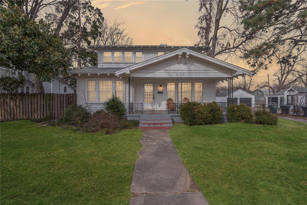 Experience the perfect blend of historic charm and modern utility in this beautifully updated 1,611-square-foot Craftsman-style home located in the heart of Oklahoma City. The main residence features an inviting, spacious floor plan characterized by rich stained wood flooring, original trim, and large windows that fill every room with natural light. The kitchen has been tastefully modernized with sleek quartz countertops and freshly painted cabinetry, making it a functional and stylish space for any home chef. Outside, the property boasts an expansive yard and a versatile, detached 400-square-foot garage apartment. This additional dwelling unit offers incredible flexibility, serving perfectly as a private studio for hobbies, a cozy guest suite for in-laws, or a potential short-term rental to offset your costs. Whether you need extra space for work or play, this unique property provides a rare opportunity to enjoy a large lot with multi-functional living options in a prime location.