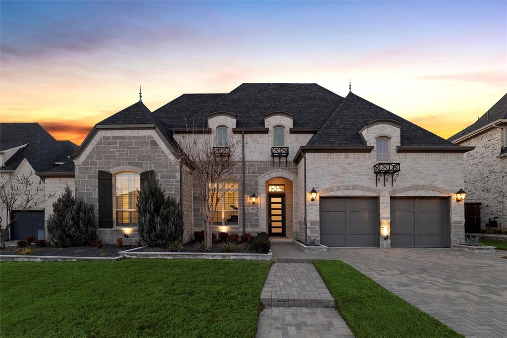 Incredibly immaculate, original-owner Highland Home Plan 292 in the most elegant master-planned Frisco—The Grove community! With over $200,000 in builder upgrades, including a custom primary suite closet system, a custom stone landscape package, a 48-inch built-in KitchenAid refrigerator, and a 60-inch linear gas fireplace with remote operation, this home will not last long at such a great price.
This property qualifies for an exclusive 2 Year Rate reduction program that reduces the buyer’s interest rate and payments at 4.875% for the first year. Buyer is not obligated to use Shane at Benchmark Mortgage to have offer accepted; however, they must use Benchmark Mortgage to qualify for the credit. Shane Sharp 469-241-2565