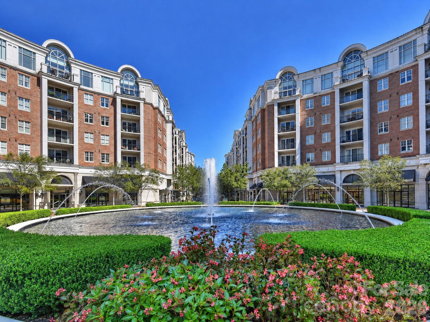 The BEST value of one bedrooms in Piedmont Row! Updated beautiful condo in an amazing location and steps away from restaurants, coffee, a bakery, spa, gym, and SouthPark Mall. The open layout feels bright and spacious, with brand-new black stainless steel appliances, including a Samsung range with No Preheat Air Fry, microwave, refrigerator, and an ENERGY STAR-certified GE dishwasher. Additional updates include a new garbage disposal, kitchen and bathroom faucets, vanity, toilet, back door handle, Moen Verso eight-spray showerhead, and a frameless LED mirror with adjustable lighting and anti-fog technology. Radon mitigation system installed in 2020. Rare private parking space located on the same floor. Secure building and elevator access. Building offers a club room, business center, and outdoor pool. Water included in the HOA dues.