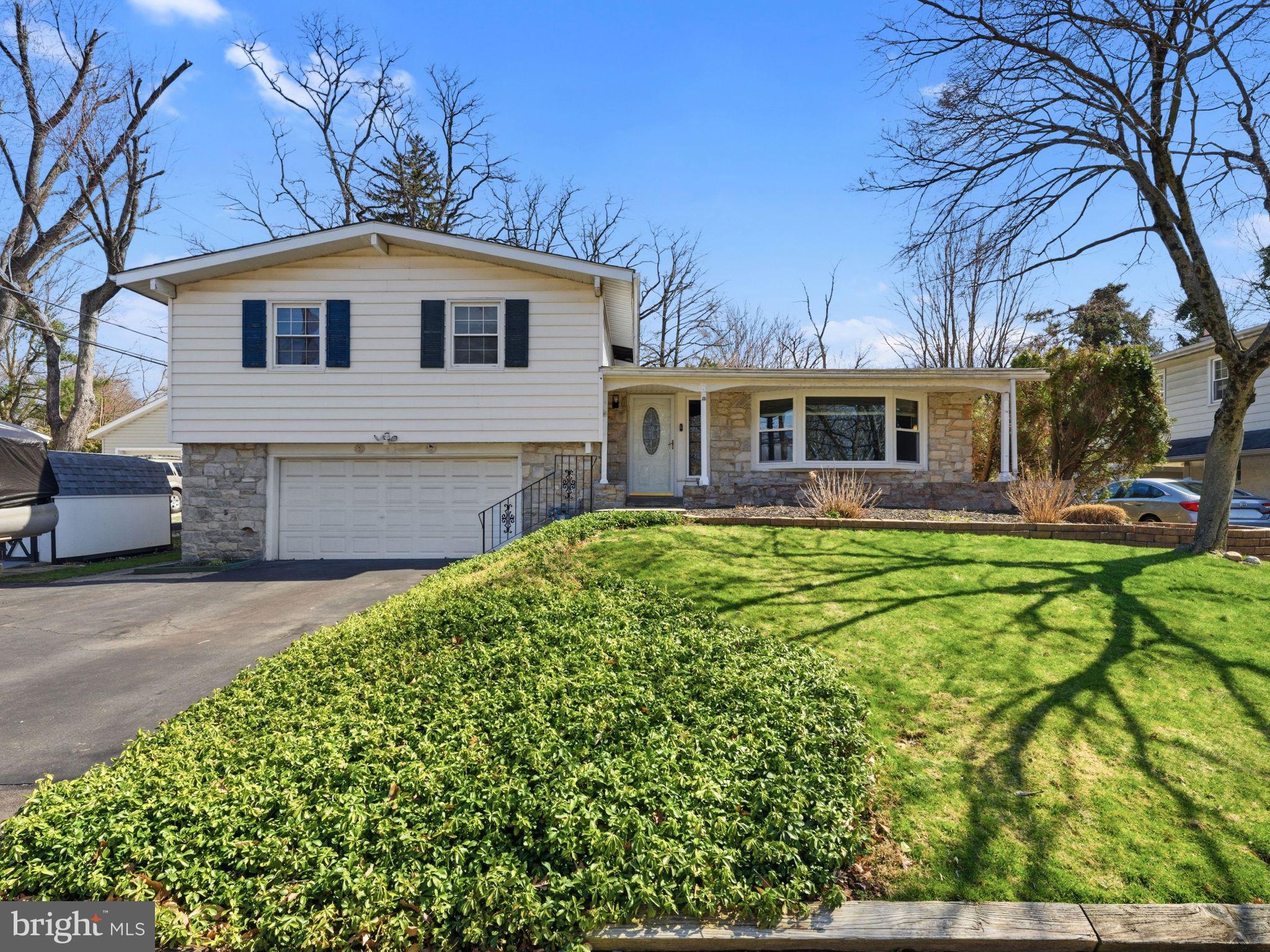 Location, Location, Location!Welcome to this beautifully maintained 4-bedroom, 3-bath home nestled in the heart of Feasterville—where comfort, space, and opportunity come together effortlessly. Situated in a well-established and highly desirable neighborhood, this home offers the perfect setting to put down roots and create lasting memories.Step inside and be greeted by a warm, light-filled main level, where an oversized bay window and rear sliding glass doors bathe the space in natural sunlight. The thoughtfully designed layout features expansive living and dining areas, ideal for both everyday living and entertaining. A well-appointed kitchen awaits your personal touch, while calming wall tones, new flooring, and tastefully upgraded bathroom tile create a sense of modern comfort throughout.Upstairs, all four bedrooms are generously sized, each offering abundant natural light and excellent storage—providing everyone their own private retreat.The fully finished basement adds incredible versatility, featuring a complete in-law suite with its own full bathroom and kitchen area—perfect for guests, extended family, or multi-generational living.Step outside to your private oasis, complete with a screened-in porch and a spacious backyard—ideal for relaxing evenings or hosting gatherings with friends and family. The extra-wide driveway offers ample parking, easily accommodating an RV or boat, and even includes a 30-amp RV power outlet for added convenience.Located just minutes from schools, parks, shopping, and major commuting routes, this home truly offers the best of both comfort and convenience.Don’t miss the opportunity to make this exceptional property your forever home.