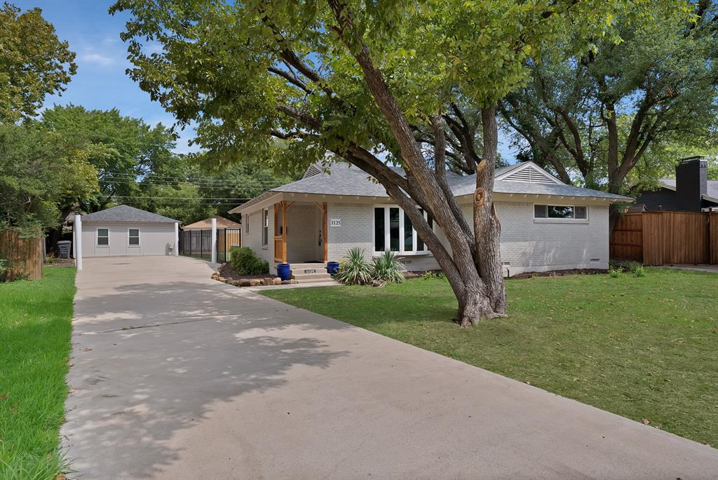 Ask about closing cost assistance or rate buy down.   This home is Situated in highly desirable North Dallas, this updated property presents a rare opportunity to own a property with a main house with a primary and a master suite and a separate mother in law suite.  The main residence features 3 bedrooms and 3 full bathrooms—perfect for multi-generational living or guest accommodations. A standout highlight is the detached 524 sq. ft. guest house or mother in law suite, with its own kitchen, bathroom with new vanity and shower, new kitchen cabinetry, quartz countertops, new lighting, and premium flooring—ideal for extended stays, remote work, or rental income.  Great opportunity to house hack if you're familiar with that term.  Rent out the guest house to help offset your costs. 

Step inside to an open-concept living space showcasing an impressive stone fireplace, custom architectural wall accent, flowing into a fully renovated kitchen with granite counters, custom tile backsplash, oversized white quartz island, abundant cabinetry, and brand-new stainless steel appliances package including a smooth-top range, built-in microwave, and dishwasher. Updates abound throughout the home: new luxury vinyl plank flooring, fresh paint, new baseboards and trim, energy-efficient triple-pane windows, ceiling fans, upgraded insulation, and a brand-new composition roof.

All bathrooms have been modernized with new mirrors, sleek plumbing fixtures, and new toilets. The curb appeal shines with new cedar accents at the front entry, giving the exterior a warm and inviting modern touch. The property also offers a long, spacious driveway providing ample off-street parking for multiple vehicles. Additional features include new fencing, alley and street access, and a 180 sq. ft. outbuilding for storage.

This property seamlessly blends style, comfort, and functionality—an exceptional opportunity in a great location in North Dallas.