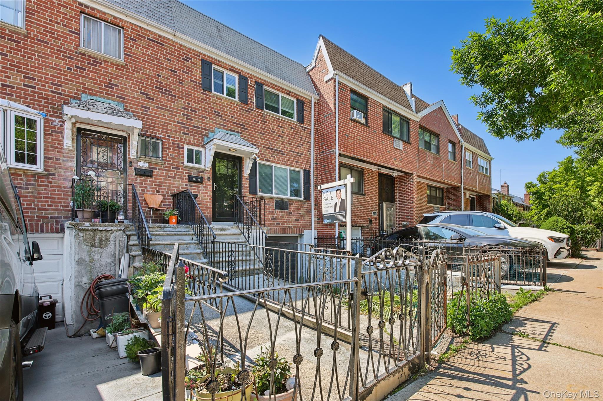 Turn Key Ready Property in Woodside, Queens!Located on 65th St between 50th Ave & 51st Ave.Triplex - 3 Bedrooms & 2.5 BathroomsModern kitchen with stainless steel appliances, marble counter tops, dishwasher, wall mounted hood and ample cabinetry.Spacious living room with a half bath, separate dining area with great natural lighting, hardwood flooring throughout and windows in each room.King, queen and full size bedrooms with a closet space in each room. Renovated bathroom in the common hallway. Ample storage/closet space throughout.Finished basement featuring a wet bar, washer dryer, island with built-in wine fridge and a full bathroom with access to the garage and private backyard.-Garage & Driveway-Washer Dyer-Modern Kitchen-Ductless Split Units-Water Filtration System-Private Outdoor Space-Upgraded Plumbing-Ring CamBuyer qualifications will be requested.