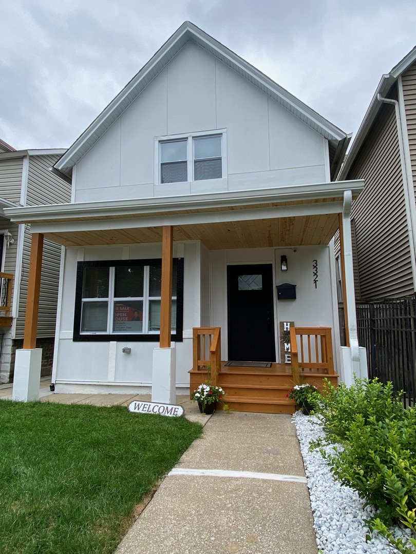 Great Location Logan Square ! Beautiful Rehabbed Single Family Home !!! 4 Bedrooms and 2 baths . 3 bedrooms and one bath 2nd floor , Main floor with high ceilings, recessed lightening and first floor  Bedroom that can be use as office space, 2nd bath , hardwood floors , LR-Dr room combo  , Bright and Sunny South exposure Kitchen, white modern cabinets breakfast area and prime quartz  countertop , all Stainless steel appliances . step outside to walk-out deck and enjoy large back yard with covered patio . Lots of improvements , new electric, plumbing , new HVCA, windows and doors , new sewer line .Buyers to get One Year Home Warranty HWA -Diamond plan .Restaurants , 606 Bloomingdale recreational trail and more ! come and see it .