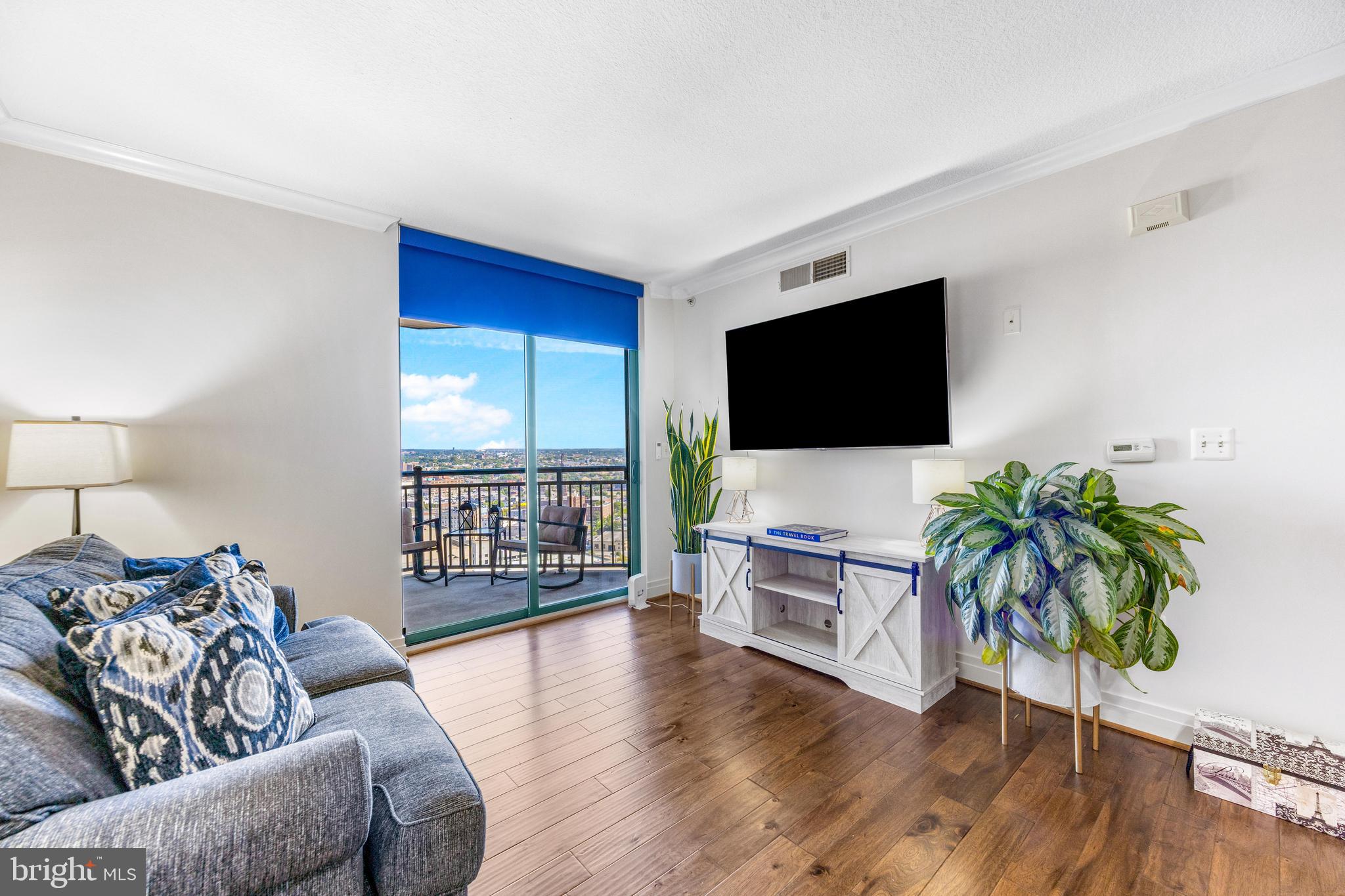 Welcome to Unit 2507 at 414 Water Street – a beautiful high-rise condo in the heart of Downtown Baltimore! Located on the 25th floor, this bright and spacious unit offers breathtaking city and harbor views from your private balcony. The open-concept layout features a modern kitchen with granite countertops, stainless steel appliances, and breakfast bar seating, flowing seamlessly into a light-filled living area – perfect for entertaining or relaxing.Enjoy a generously sized bedroom with a walk-in closet, in-unit washer/dryer, and a sleek full bathroom. Hardwood flooring, large windows, and high ceilings complete the stylish interior.This sought-after building offers resort-style amenities, including:Outdoor pool, Fitness center, Clubroom & business center, 24-hour front desk & concierge, and garage parking Unbeatable location steps from Inner Harbor attractions, the National Aquarium, Power Plant Live, restaurants, shops, MARC & Light Rail stations, and easy access to I-83 and I-95.Whether you're a first-time buyer, commuter, or investor—this is city living at its finest!*Condo is being sold As-Is.
