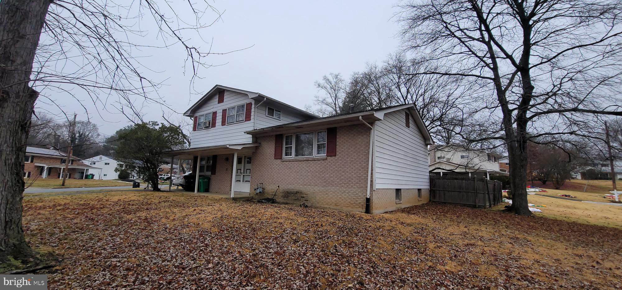 Spacious Cape Cod Style Home, Conveniently Located in the "Stan Haven" Neighborhood in Temple Hills. The home includes 1,834± total square feet, 5 bedrooms, 3 full baths, and a partially finished lower level and is situated on a private 0.27± acre lot. The main level of the home includes an entry foyer, living room, kitchen, and a dining room. The main level also includes a primary bedroom and primary bath. The upper level includes 3 bedrooms and 2 full baths.  The lower level of the home is partially finished and includes a recreation room, a bedroom, storage/utility room, and a laundry room. Features Include carport with a driveway deck, fenced rear yard, just minutes from Route I-95, shopping centers, schools, and more. The home is in need of updating and has tremendous potential.