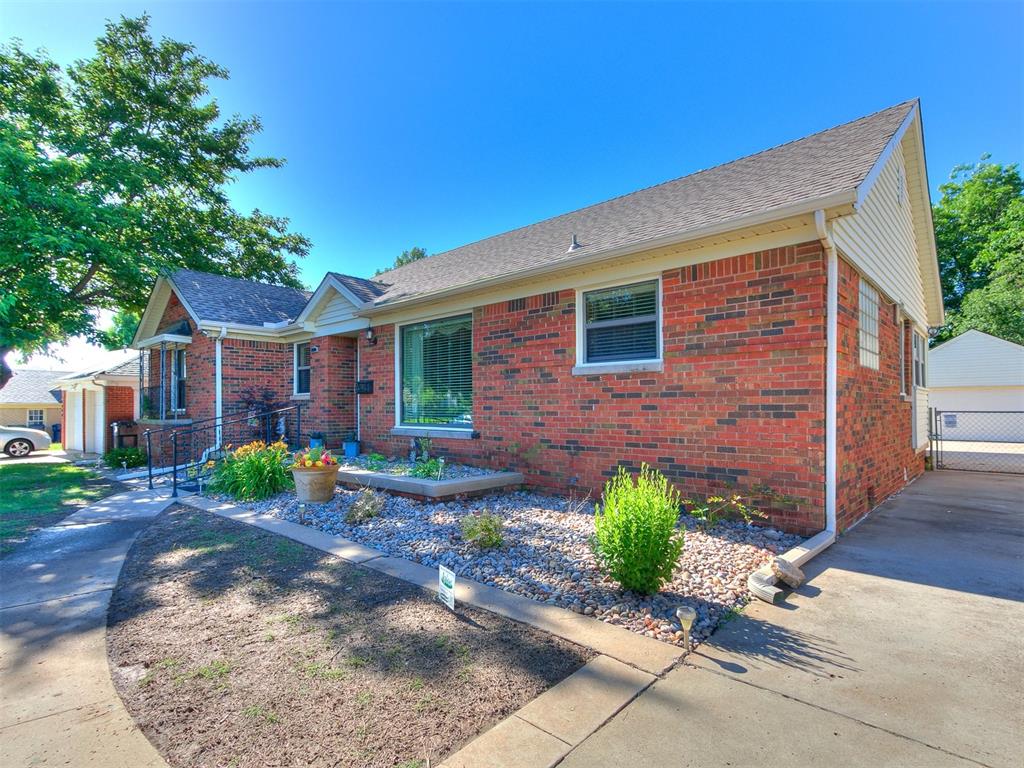 Great home in desireable neighborhood! This charming gem, located in The Oaks, has been lovingly taken care of over the years, well maintained and has some upgrades. When you step inside you see all of its sweet character!  Windows were replaced in 2018, the kitchen cabinets replaced, & the A/C condensor replaced in 2025.  The plumbing has been upgraded and the hot water tank is new.  The fridge & washer/dryer will remain with the home.  The house also has a LARGER than normal two car garage.  When you enter the backyard, you have a nice covered patio and shade from mature trees.  Book your showing TODAY!!