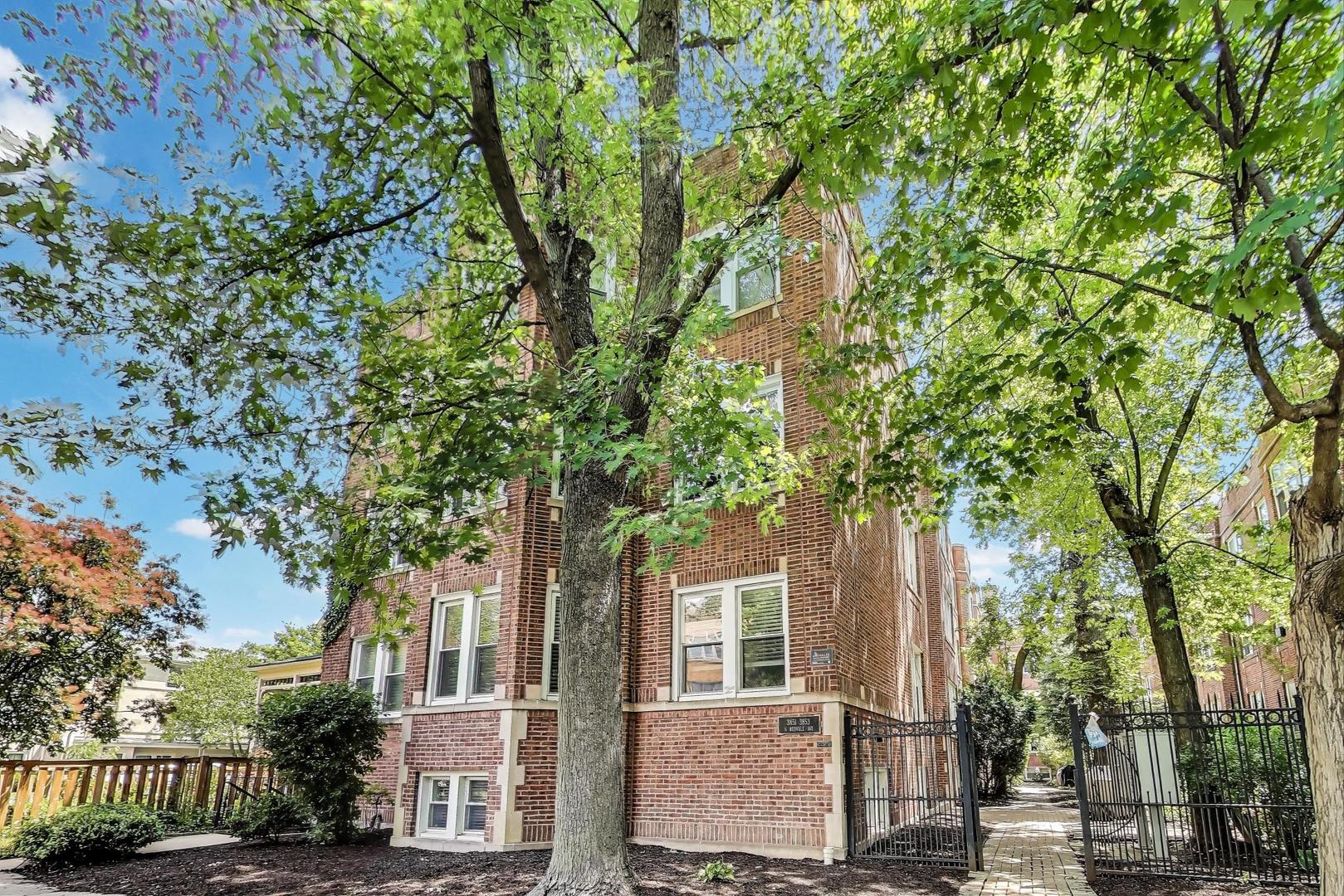 Welcome to this bright and charming third-floor 1 bed, 1 bath condo in the heart of Old Irving Park. Nestled on a quiet, tree-lined street among classic single-family homes, this freshly painted home features hardwood floors, oversized windows, high ceilings and abundant natural light throughout. The layout offers distinct living and dining areas, along with a well-appointed kitchen featuring granite countertops, stainless steel appliances, and ample cabinet storage. The bedroom is spacious and airy with generous closet space, while the bathroom includes a jacuzzi tub and stylish tilework. Enjoy the convenience of in-unit laundry with additional shelving, central air, and hot water included in the assessments. This pet-friendly, investor-friendly, well-maintained building has no rental cap and recent improvements including roof and tuckpointing work. Easy street parking and a prime location near the Metra, Blue Line, expressway, parks, restaurants, and local favorite Smoque BBQ. Move right in and enjoy everything this vibrant neighborhood has to offer!