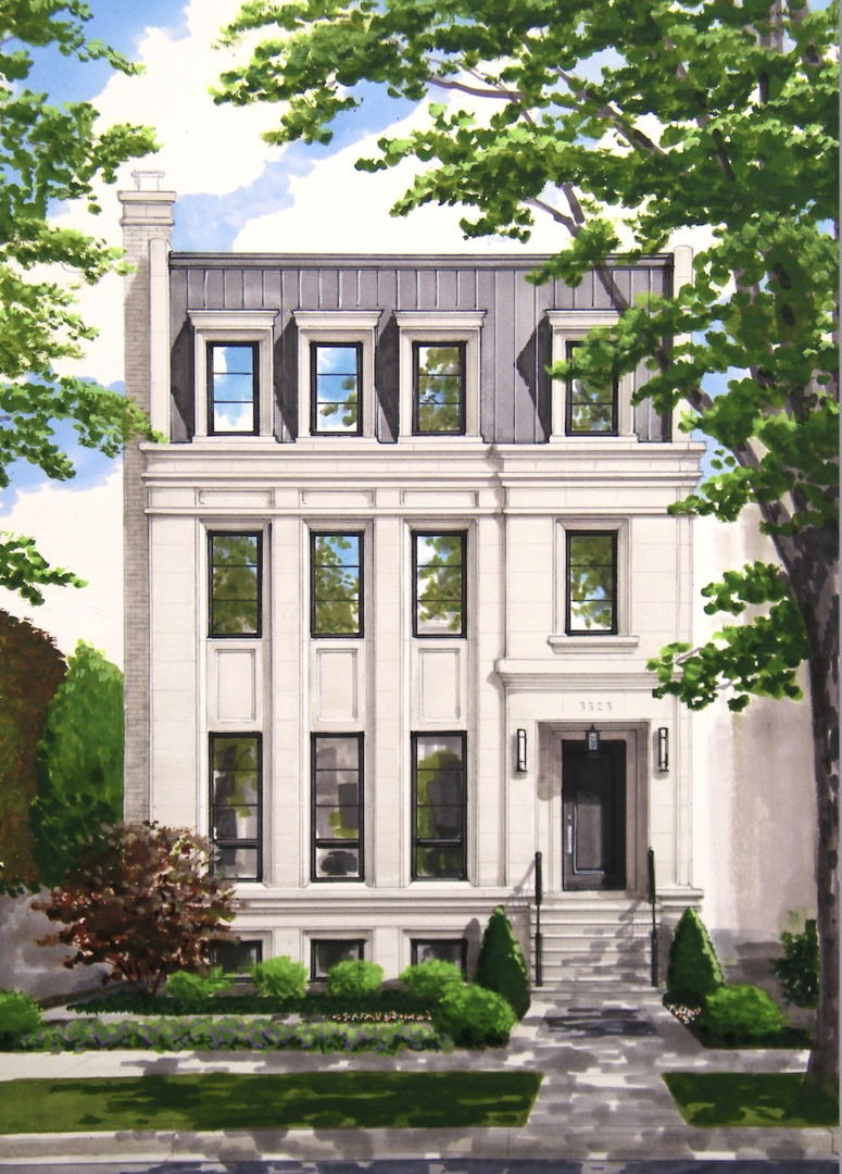 Introducing 2018 N Seminary, an exceptional new-construction residence on an extra-wide 37.5-foot lot in the heart of Lincoln Park. Offering more than 7,100 square feet of thoughtfully designed living space, this architecturally significant home combines exceptional scale, timeless design and an impressive collection of amenities rarely found in the city.    The expansive floor plan features 7 bedrooms, 7 full bathrooms and 2 half bathrooms, with soaring ceiling heights, oversized windows and generously proportioned rooms creating a remarkable sense of light and volume throughout. At the center of the home is a professionally designed kitchen featuring an oversized statement island, custom white oak cabinetry, exceptional natural stone and professional-grade Sub-Zero and Wolf appliances. The kitchen anchors the expansive great room and creates a seamless connection between everyday living and entertaining.  Directly off the great room is a professionally equipped outdoor kitchen and fireplace with access to an expansive porcelain-paved garage roof deck. Multiple private outdoor spaces extend throughout the home, including an upper-level veranda offering beautiful skyline views.  Designed with both lifestyle and wellness in mind, the home features a dedicated wellness center with sauna and cold plunge, temperature-controlled wine storage, private office, additional living space and thoughtfully integrated areas for entertaining and everyday life.   A rare three-car attached garage connects directly to the residence through a radiant-heated breezeway and custom-built mudroom-an exceptional feature for a Lincoln Park single-family home. Designer finishes throughout include custom millwork, white oak cabinetry, organized closets, natural stone, custom tilework and hardwired infrastructure for an integrated AV system. An optional elevator upgrade is available with service to all levels.  Ideally located in Lincoln Park and within the Oscar Mayer Magnet School District, 2018 N Seminary is moments from the neighborhood's acclaimed restaurants, boutiques, parks and everyday conveniences, with easy access to Armitage, Halsted, public transportation and Lake Michigan. With its extra-wide lot, more than 7,100 square feet of living space, three-car attached garage, extensive outdoor living and exceptional interior amenities, 2018 N Seminary represents a rare opportunity for new construction of this scale in Lincoln Park. *Renderings and plans are intended to convey the design vision and are for marketing purposes only. Final layouts, materials and finishes may vary at the Seller's discretion. Buyer(s) and their representation should confirm all specifications and selections prior to purchase. Developer is a licensed real estate agent in Illinois.*