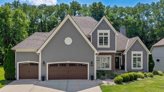 BEAUTIFUL RISS LAKE - With your own Home SPA! This home has been professionally designed and updated.  New Roof, Gutters and Paint in 2026. Beautiful Primary Suite w/ Carrera Marble. Updated kitchen. As a BONUS... Awesome finished basement with media room, 2nd home office, exercise room, SAUNA and Steam Shower! 4 Bdrms/3 baths on 2nd floor. Office, Formal Dining, Great Room, Hearth Room and Eat-In Kitchen Main Level. Peaceful Screened Porch, Marble Patio, 3 Car Garage w/ Newer doors. LOTS of living space. 2 Refrigerators and Outdoor playset stay with the property.  Park Hill Schools and all the Riss Lake Amenities:  Private Lake, Hiking Trails, 3 Swimming Pools, Playground, Basketball + Tennis & Pickleball Courts.  The neighborhood adjoins Park University and the Parkville Nature Sanctuary.